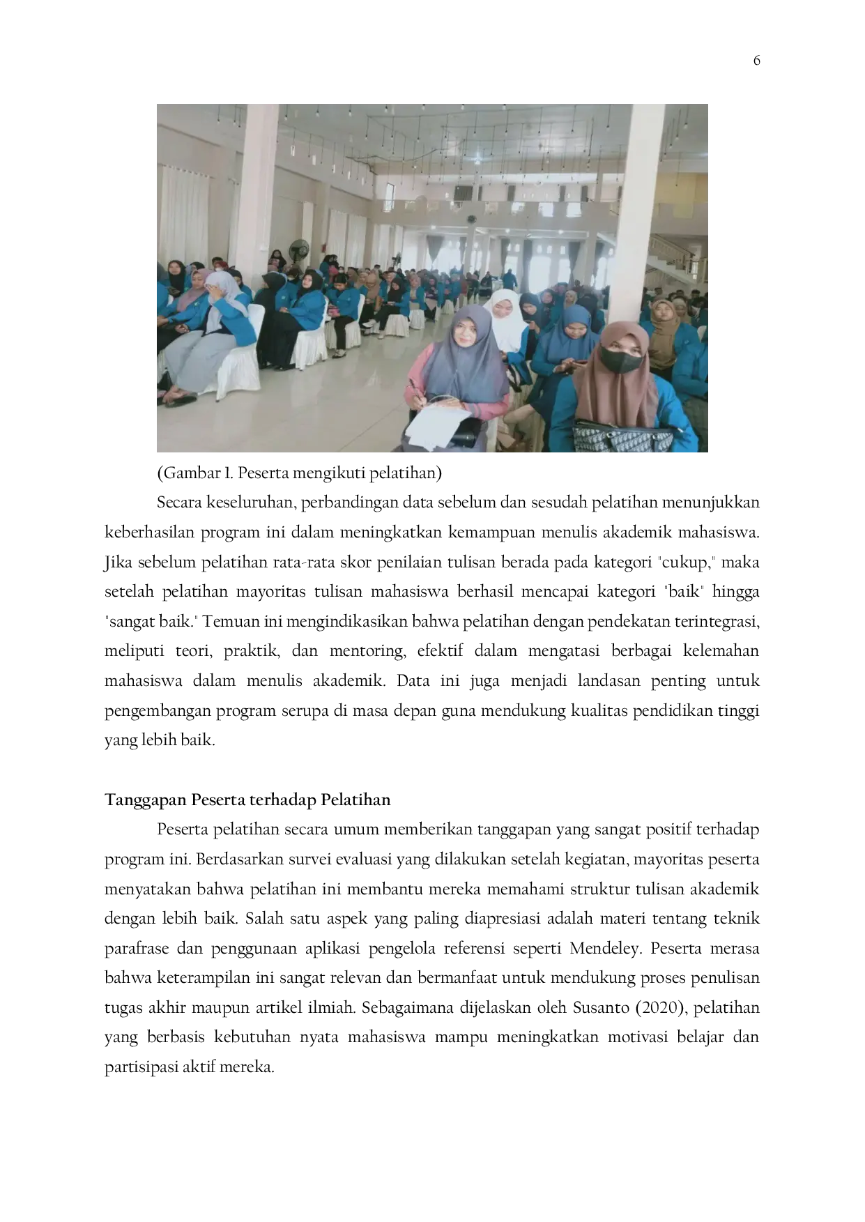 JURIS Pelatihan Menulis Akademik untuk Mahasiswa Tingkat Akhir di Universitas Islam Labuhan Batu