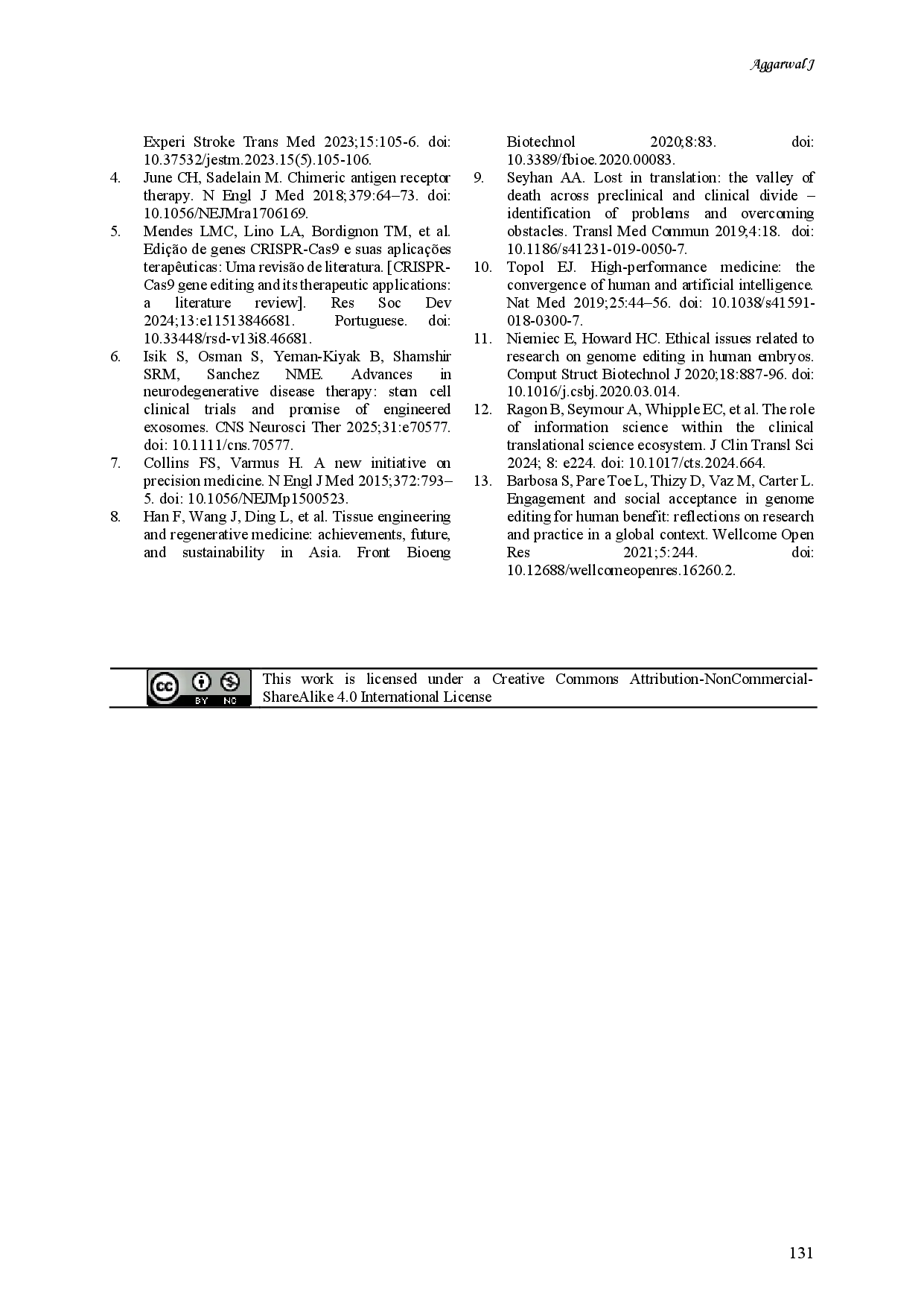 juris Bench to bedside and beyond evolving trends in translational research