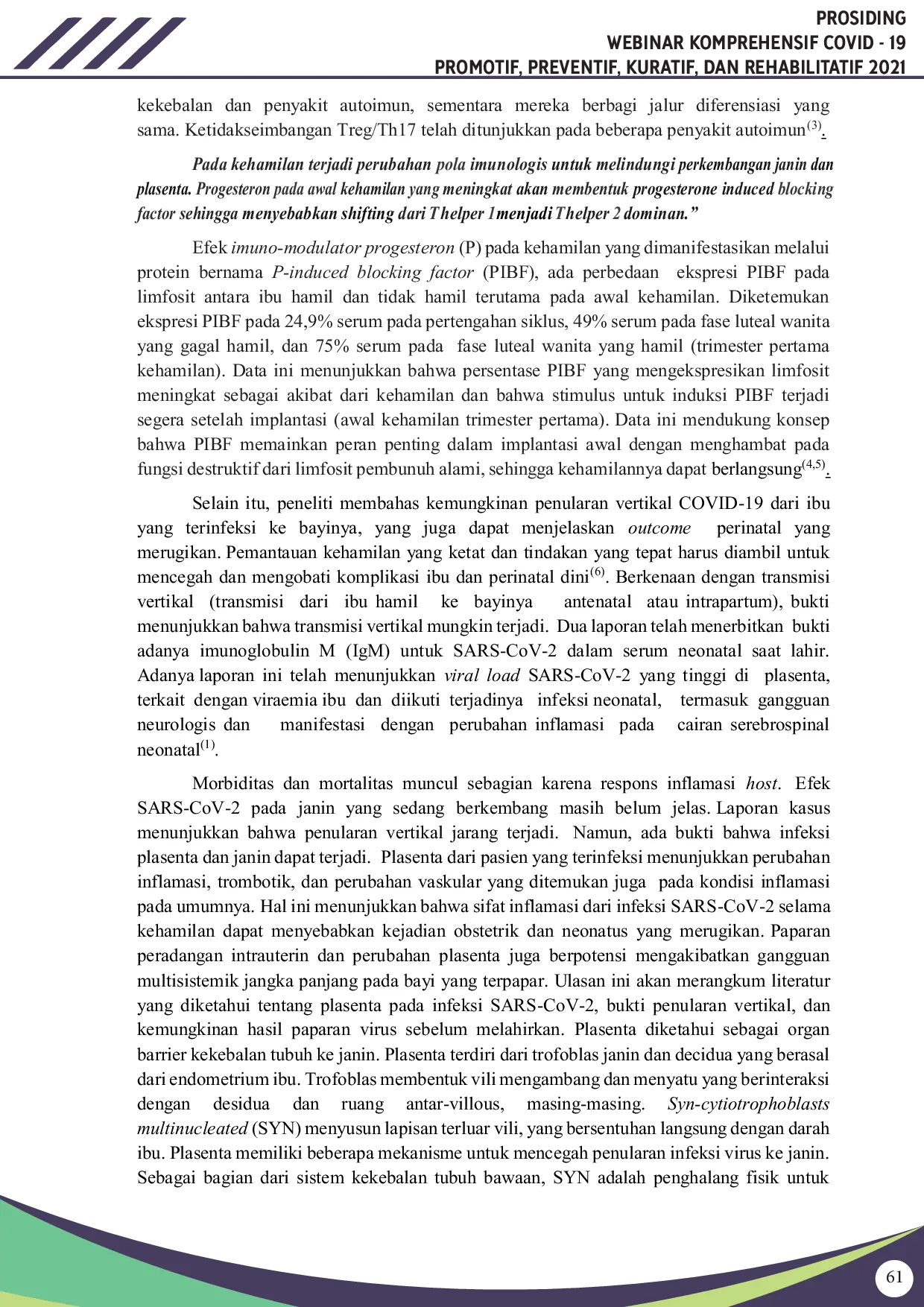 JURIS Kehamilan dengan Covid 19