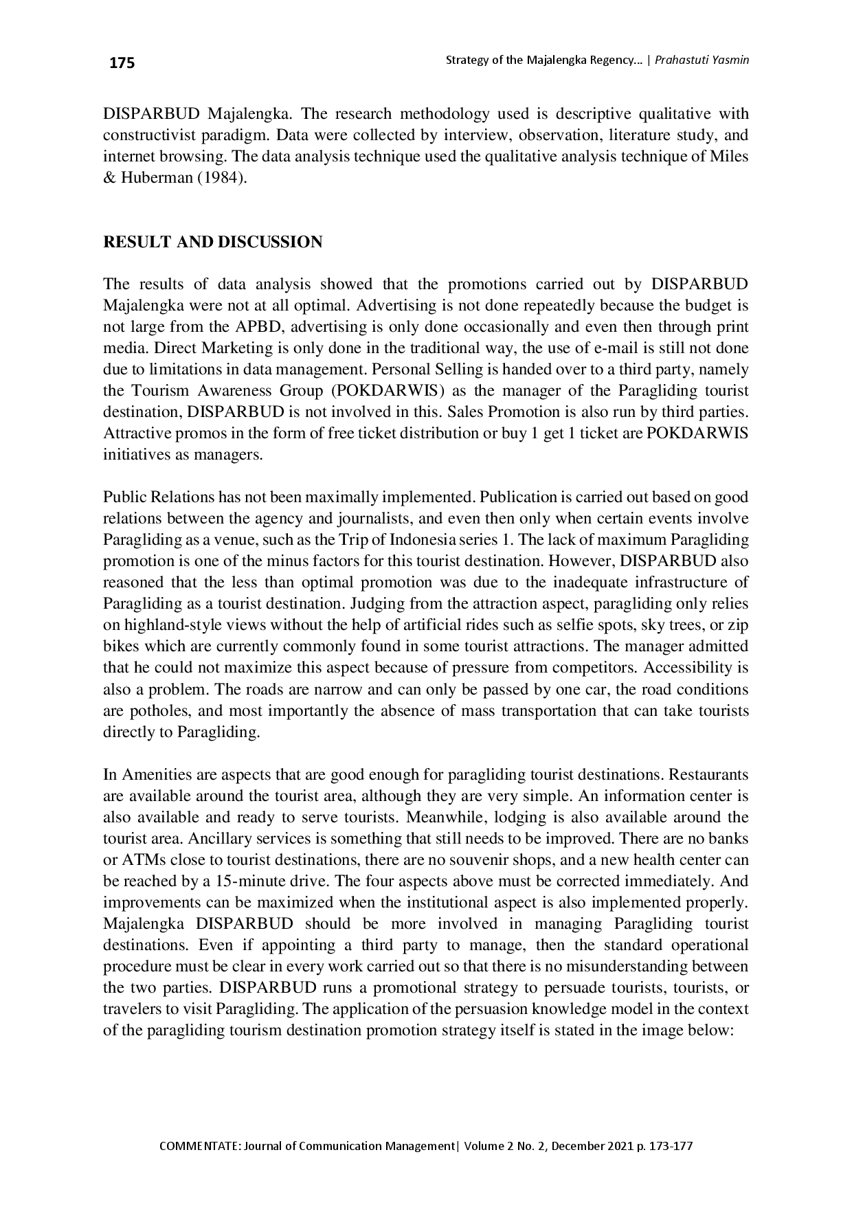 juris Strategy of the Majalengka Regency Tourism and Culture Office in Promoting Paragliding Tourism Destinations