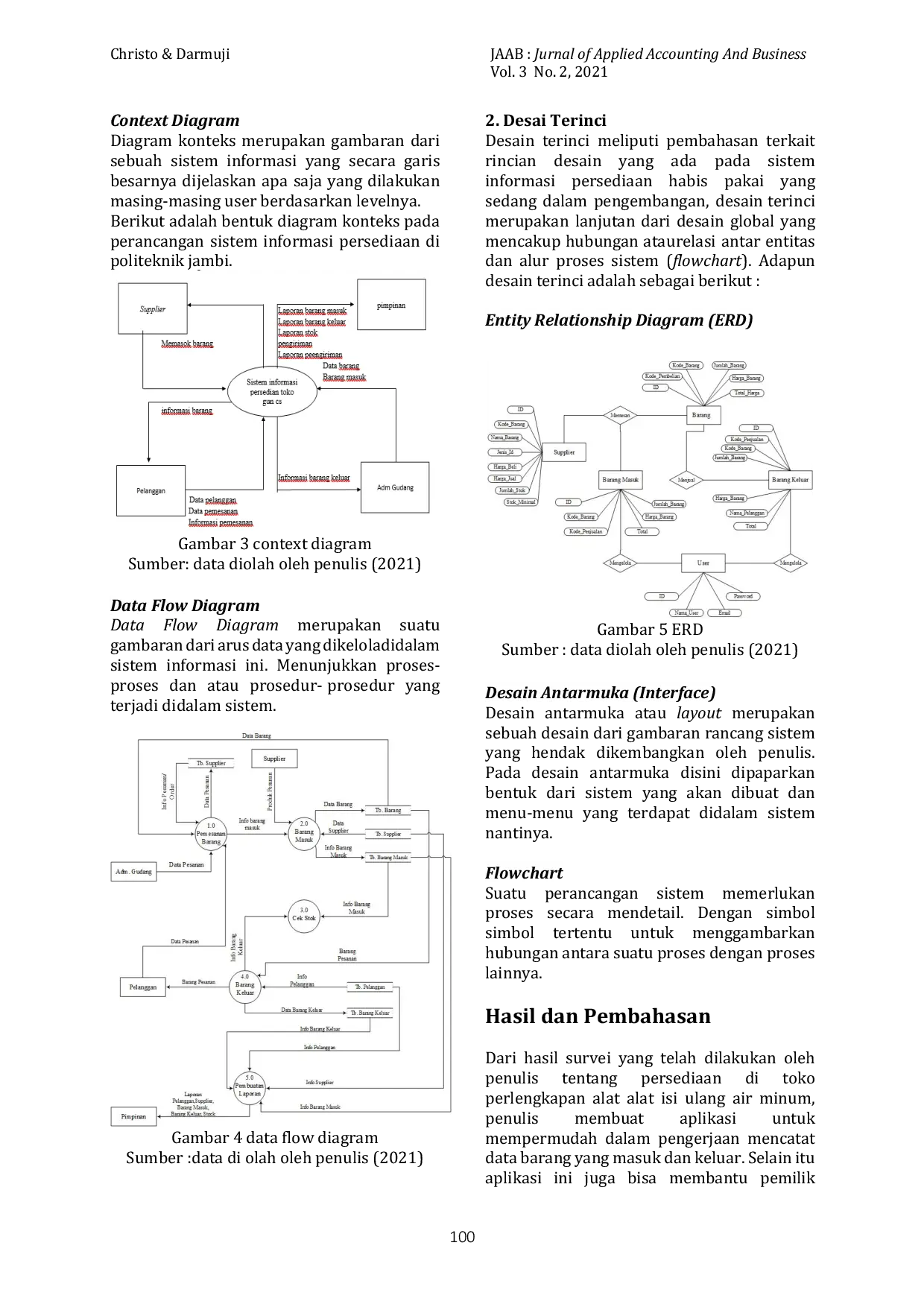 JURIS Sistem Informasi Persediaan Perlengkapan Alat Alat Isi Ulang Air Minum Pada Toko Gun Cs