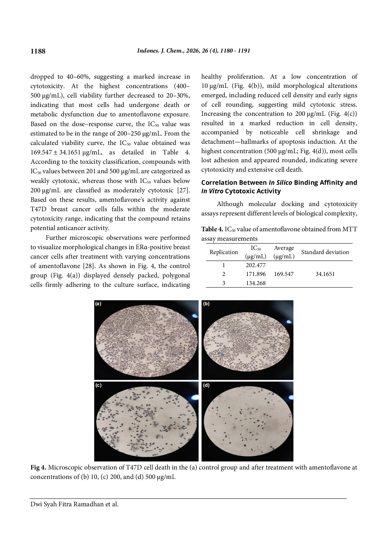 JURIS Exploring the Breast Cancer Inhibitor from Flavone Subclass In Silico and In Vitro Assays