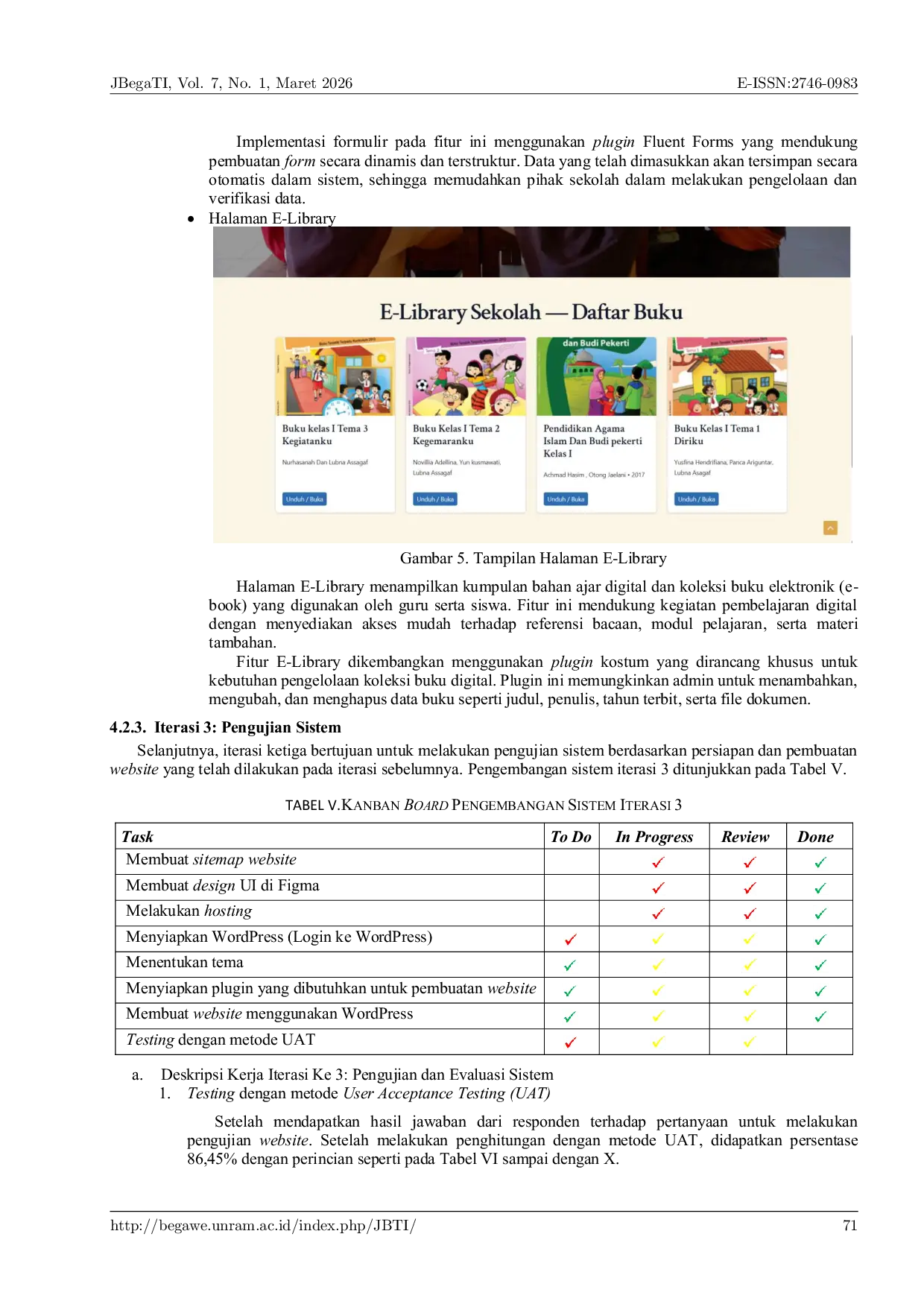 JURIS Development of the SDN Repok Puyung Website Based on WordPress with Online Student Admission PPDB and E Library Features