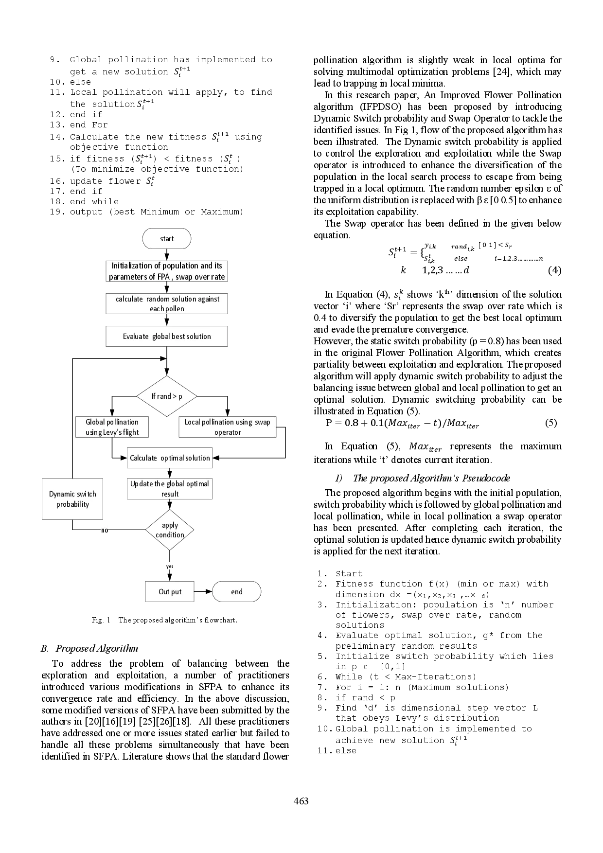 juris An Improved Flower Pollination Algorithm for Global and Local Optimization