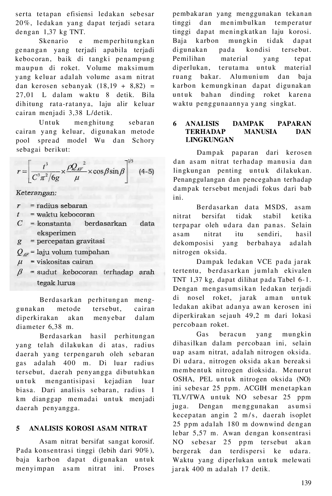 juris Tinjauan Aspek Keselamatan Uji Statik Roket dengan Propelan Kerosen Asam Nitrat terhadap Manusia dan Lingkungan