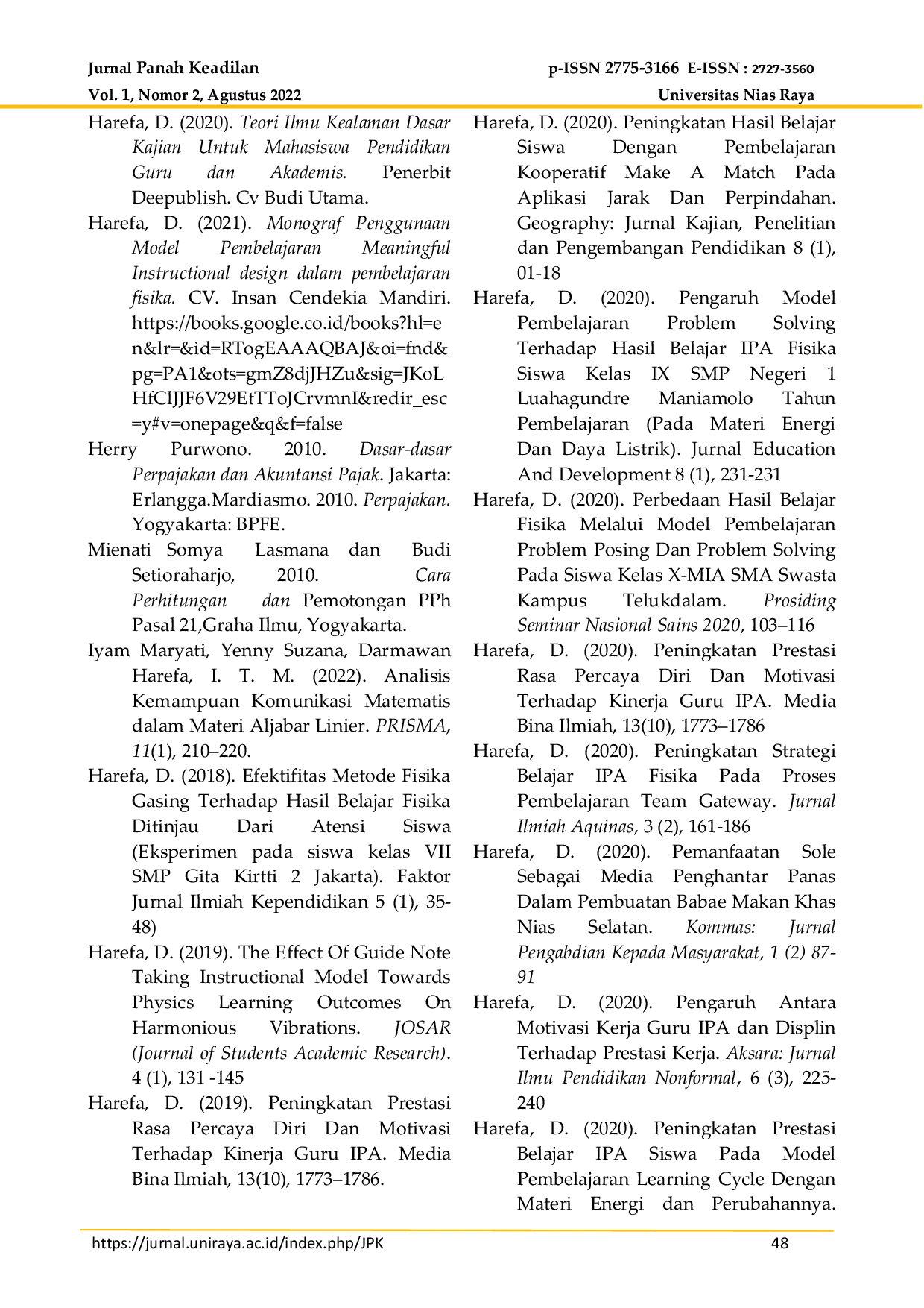 JURIS Penerapan Pemidanaan Di Bawah Ancaman Minimal Pada Tindak Pidana Penempatan Tenaga Kerja Indonesia Di Luar Negeri