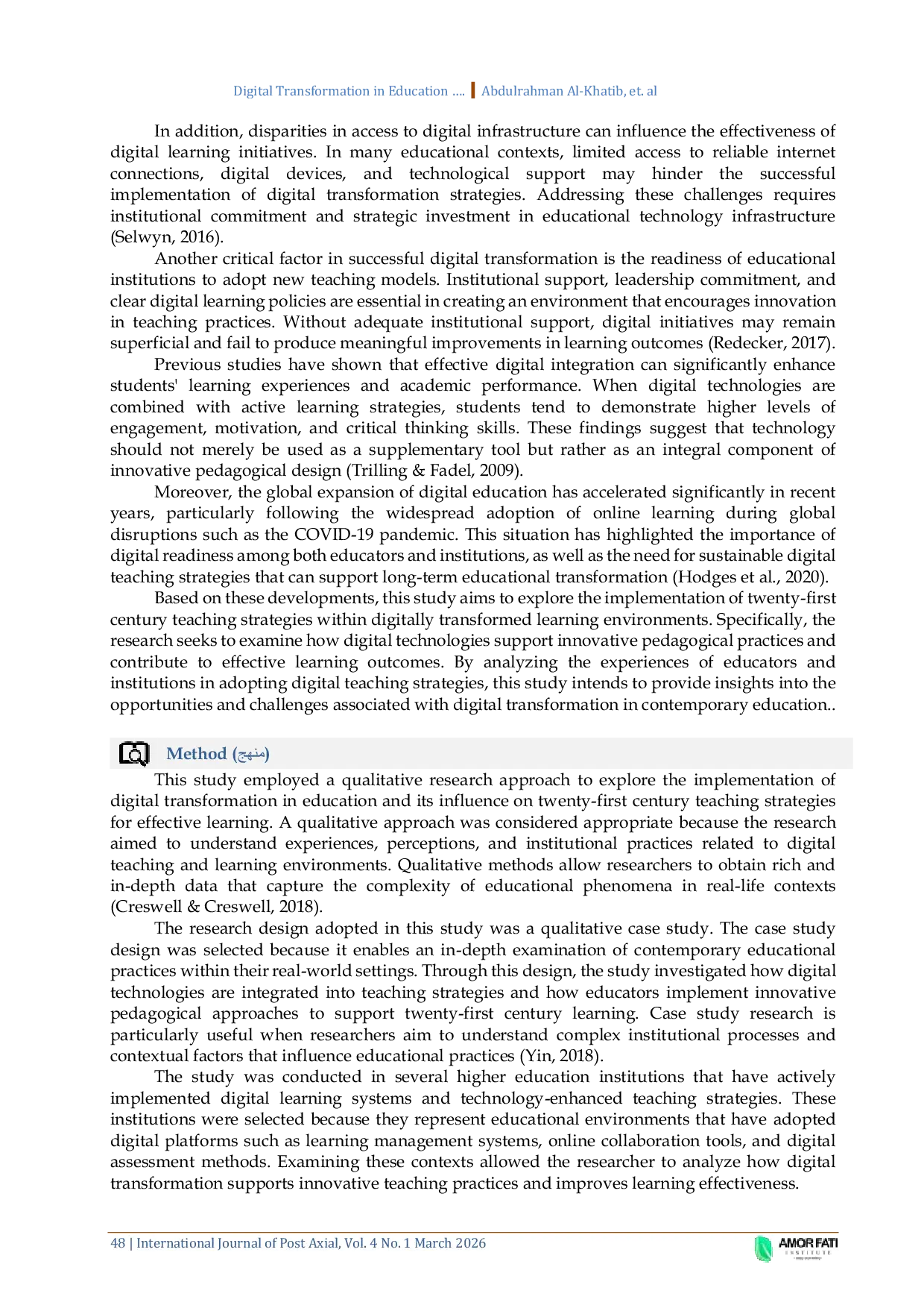 JURIS Digital Transformation in Education Exploring 21st Century Teaching Strategies for Effective Learning