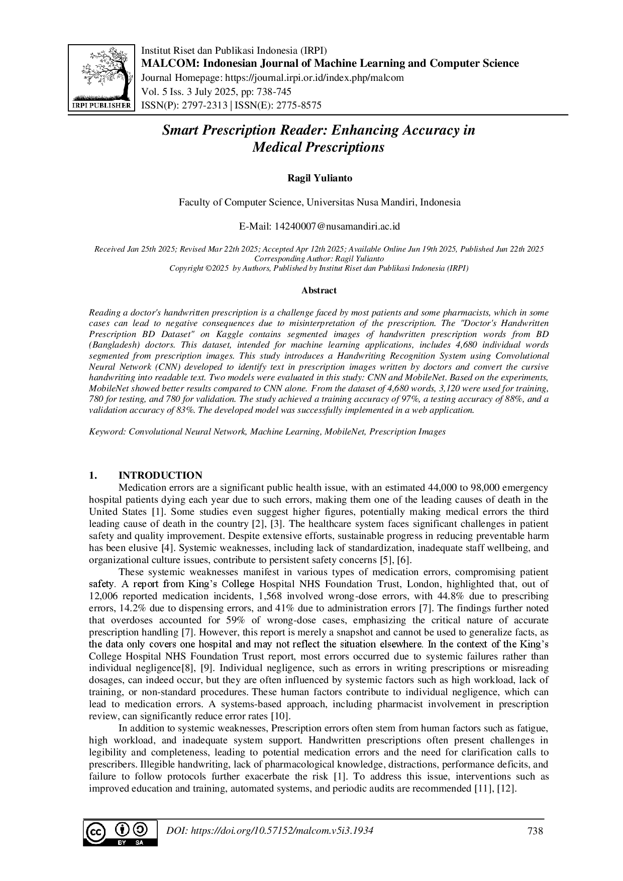 juris Smart Prescription Reader Enhancing Accuracy in Medical Prescriptions