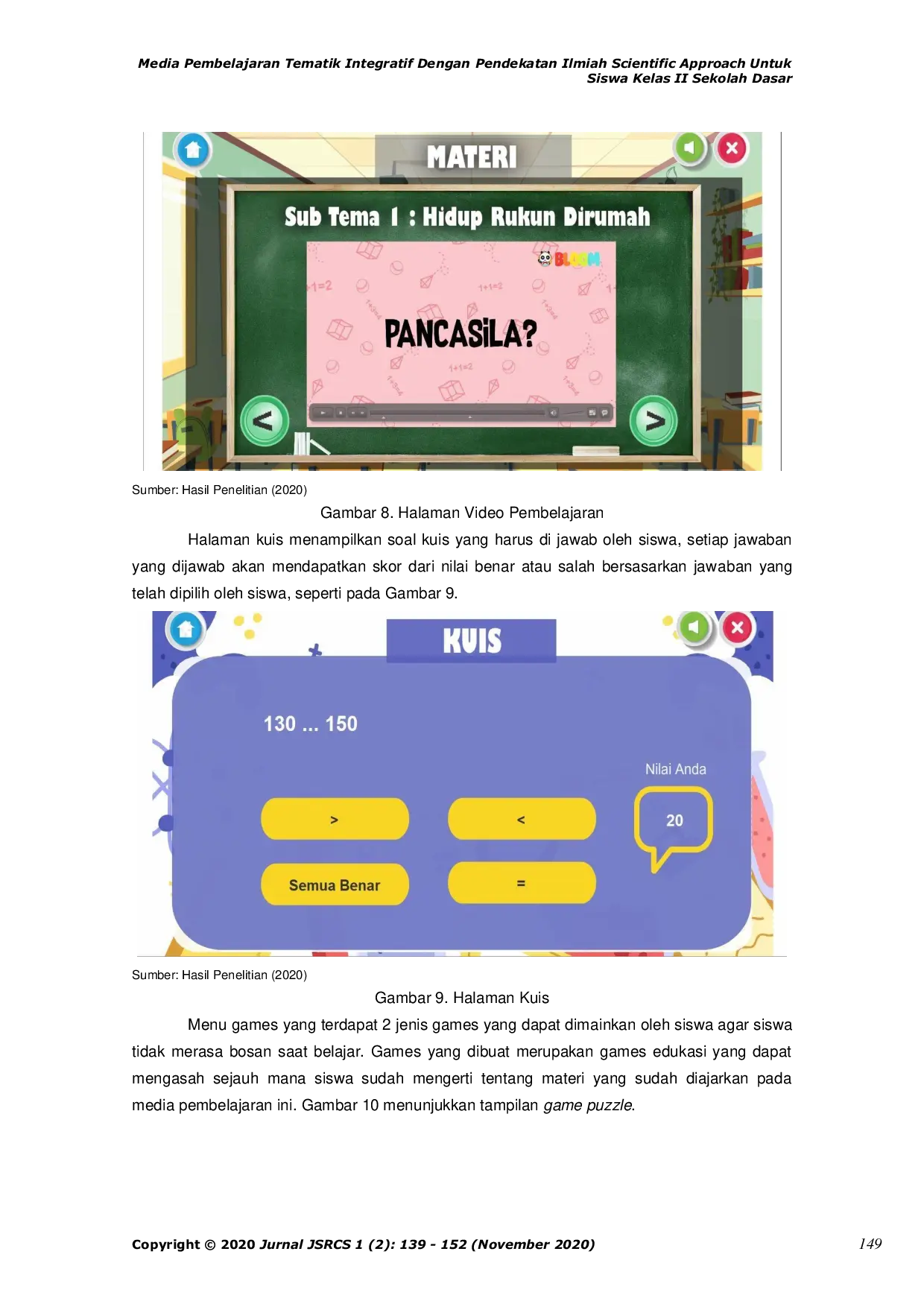 JURIS Media Pembelajaran Tematik Integratif Dengan Pendekatan Ilmiah Scientific Approach Untuk Siswa Kelas II Sekolah Dasar