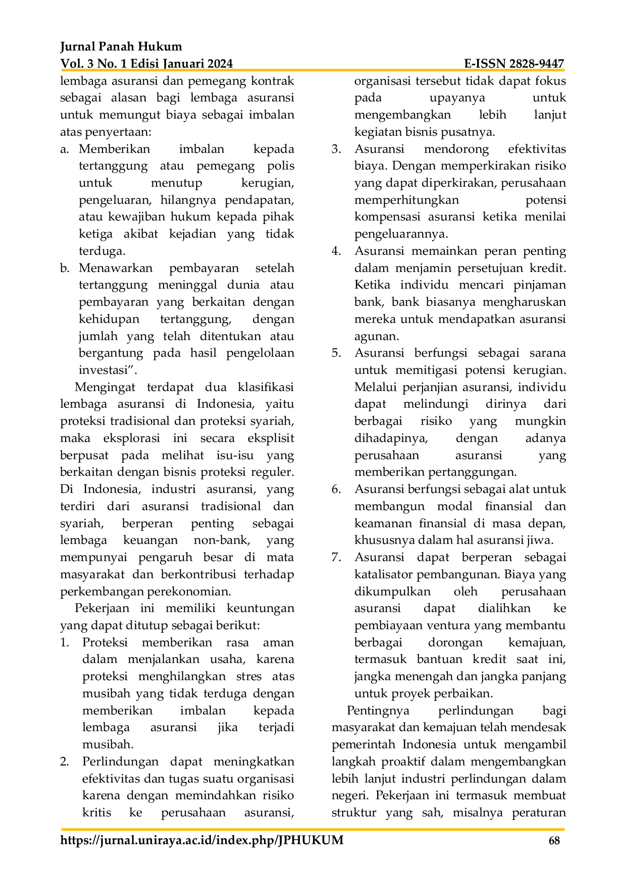 JURIS Pertanggungjawaban Terhadap Korporasi Asuransi Multi Artha Guna Dalam Pencairan Asuransi Kendaraan Bermotor