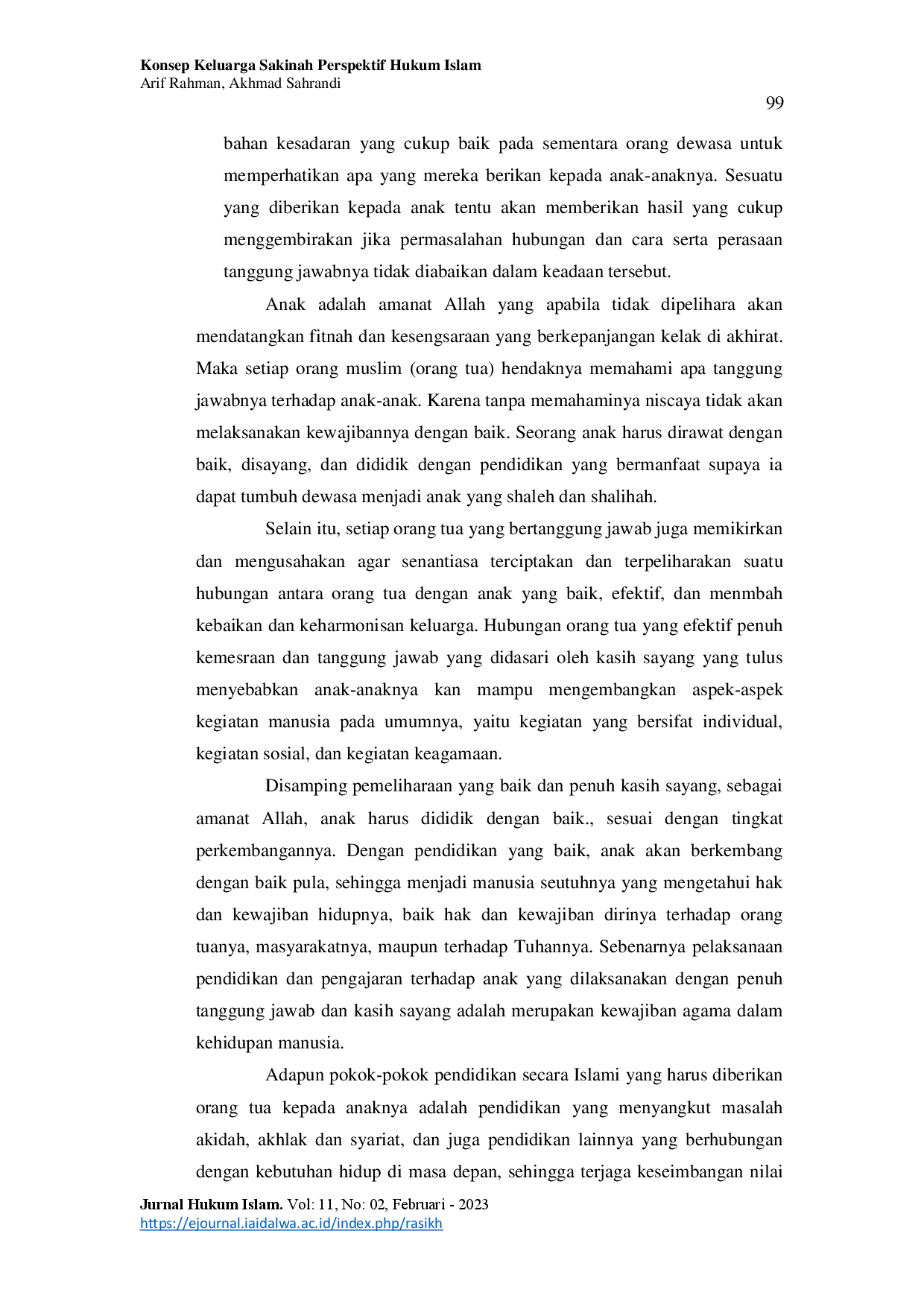 juris Konsep Keluarga Sakinah Perspektif Hukum Islam