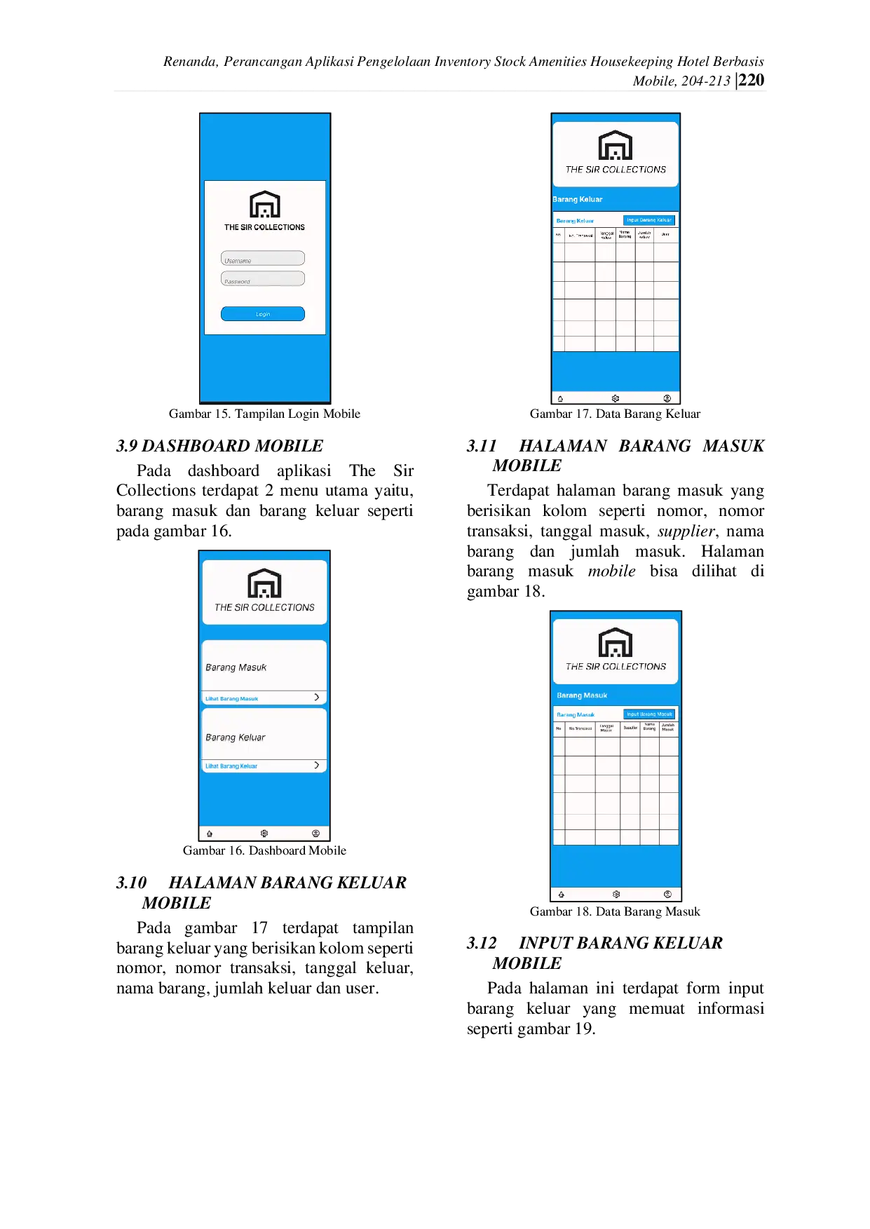 JURIS PERANCANGAN APLIKASI PENGELOLAAN INVENTORY STOCK AMENITIES HOUSEKEEPING HOTEL BERBASIS MOBILE