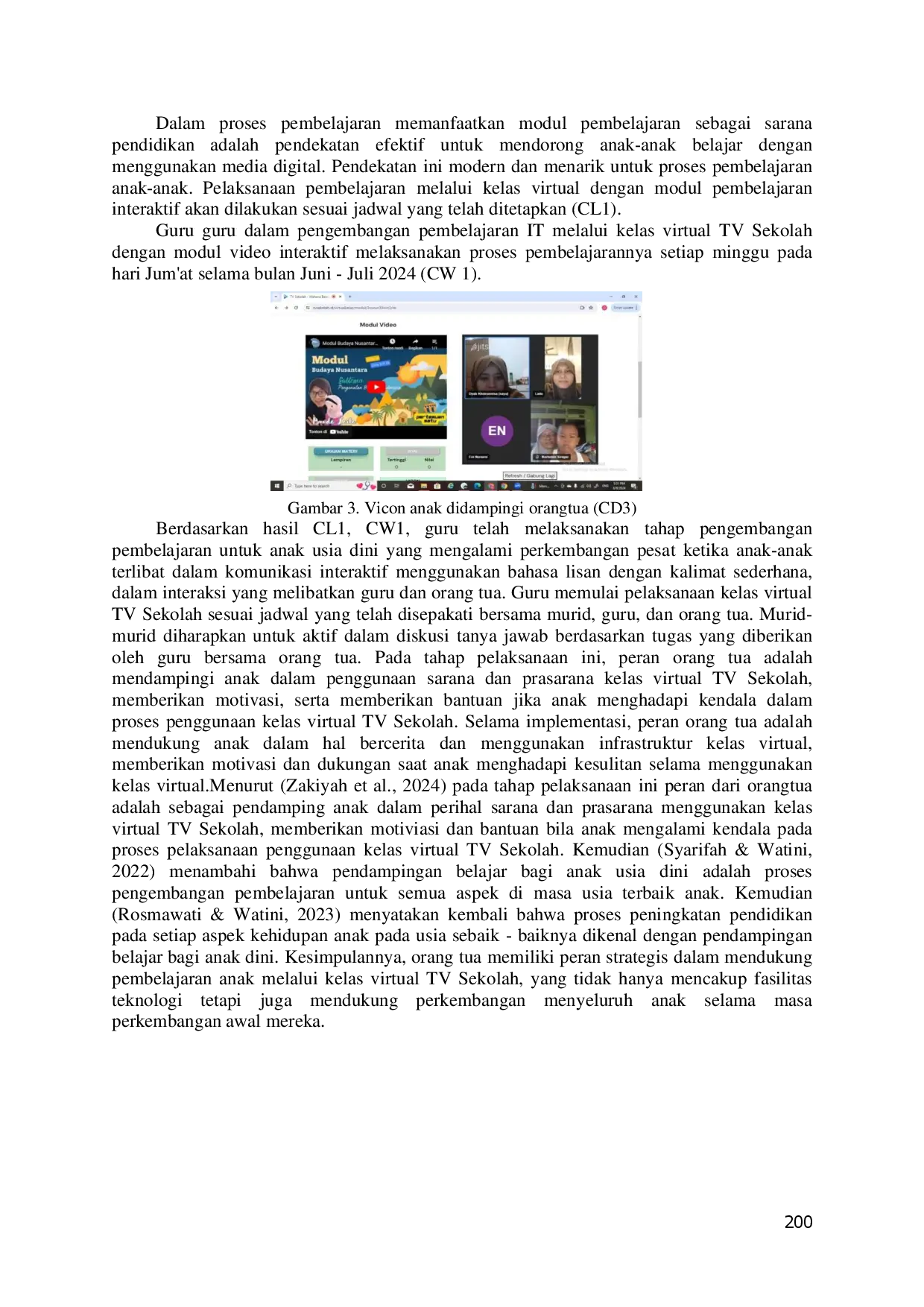 juris Strategi Guru Dalam Mengimplementasikan Kelas Virtual TV Sekolah Pada Lembaga PAUD