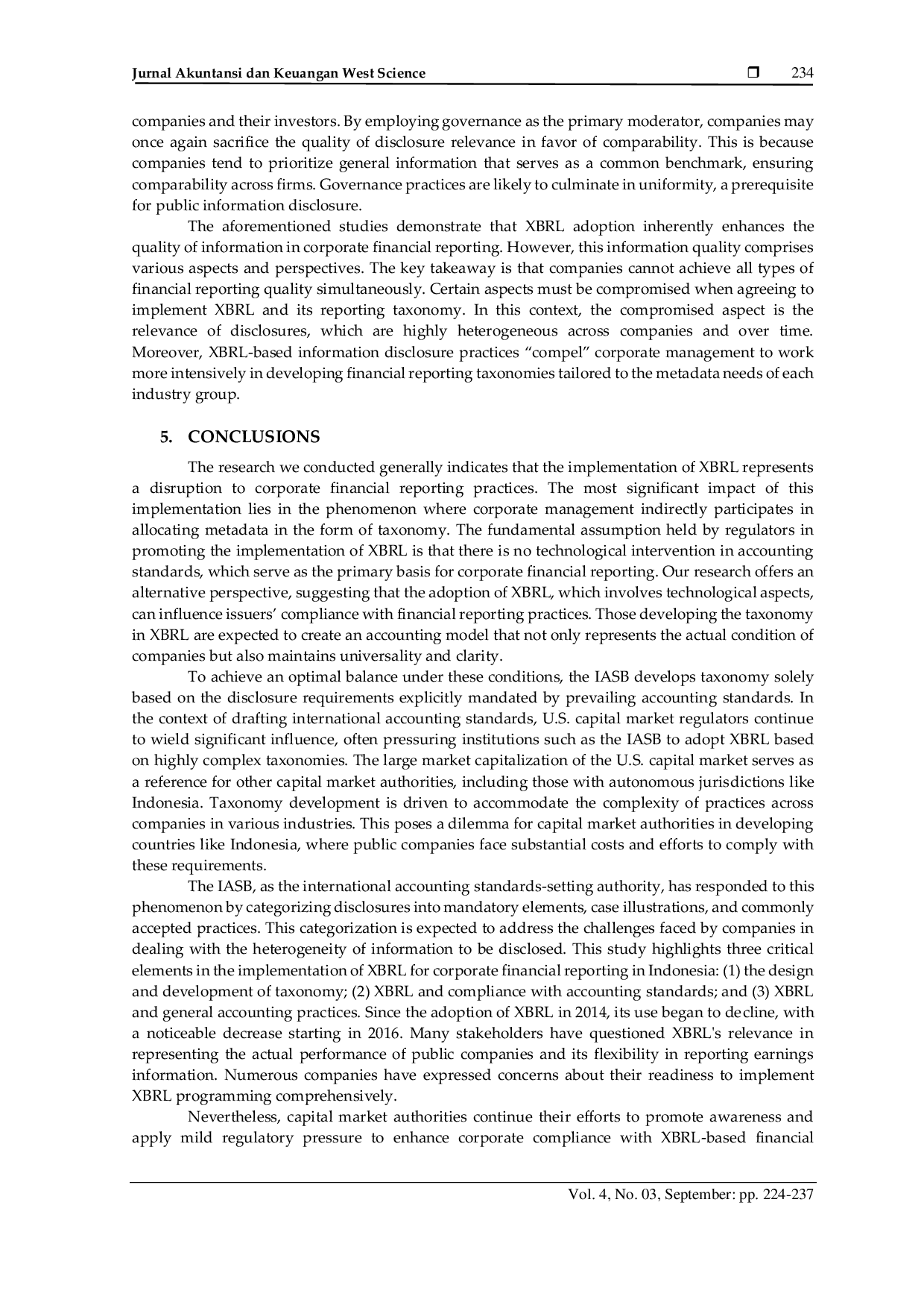 JURIS Unveiling the Weaknesses of Digital Financial Reporting Rethinking XBRL Development in Indonesia