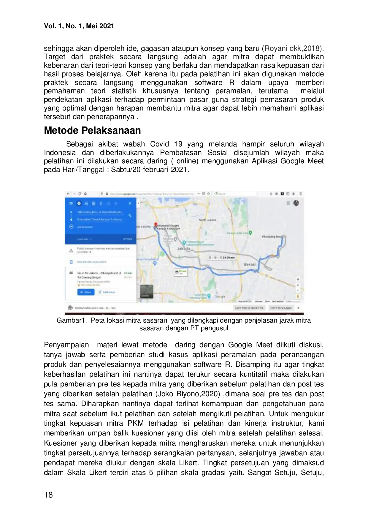 JURIS Pelatihan Pembuatan Analisis Statistik Untuk Peramalan Permintaan Pasar Guna Pemasaran Produk Dengan R