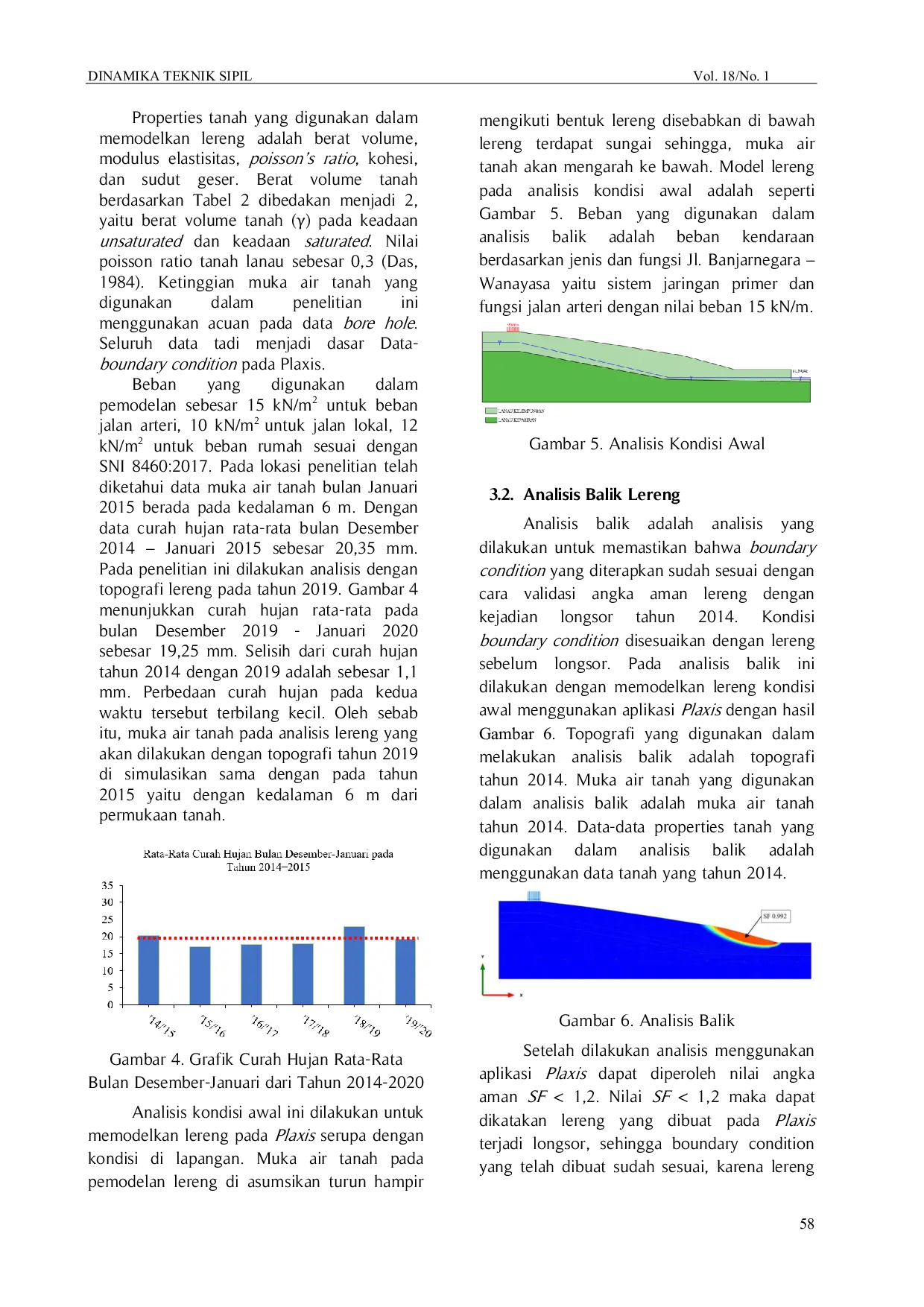 JURIS Analisis Potensi Pergerakan Tanah Pasca Longsor Akibat Perubahan Fungsi Lahan
