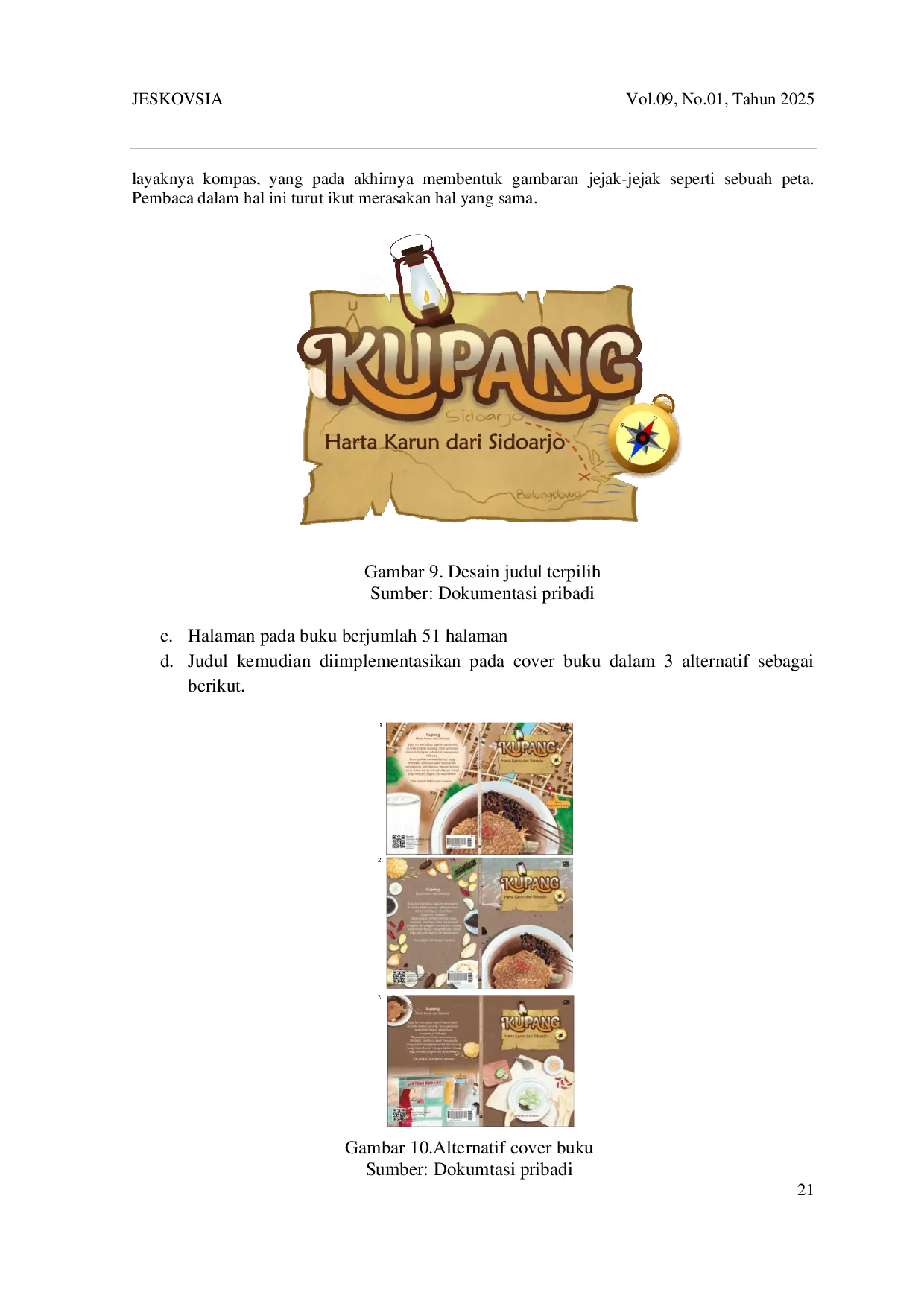 JURIS Designing an Illustrated Book About Kupang as the Identity of Sidoarjo