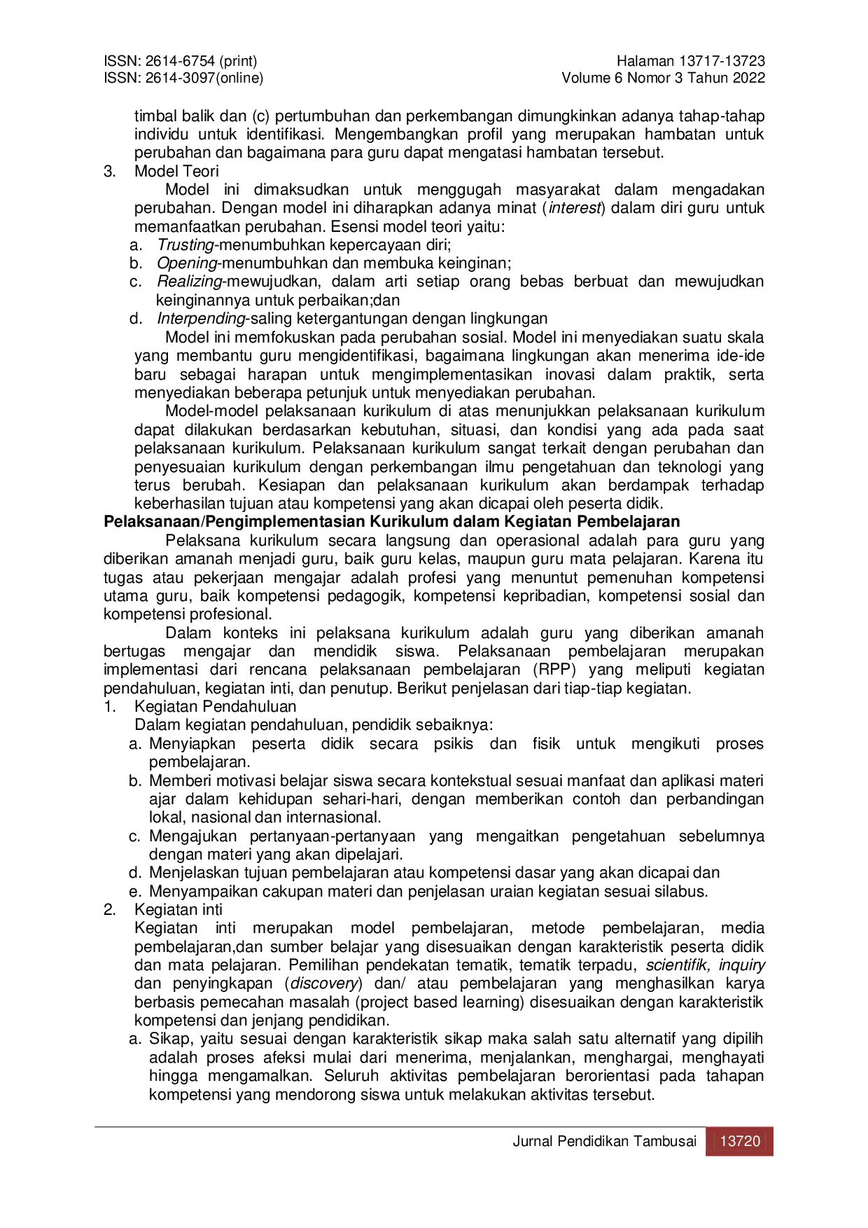 JURIS Implementasi Manajemen Kurikulum di MTs Laboratorium UIN SU Medan