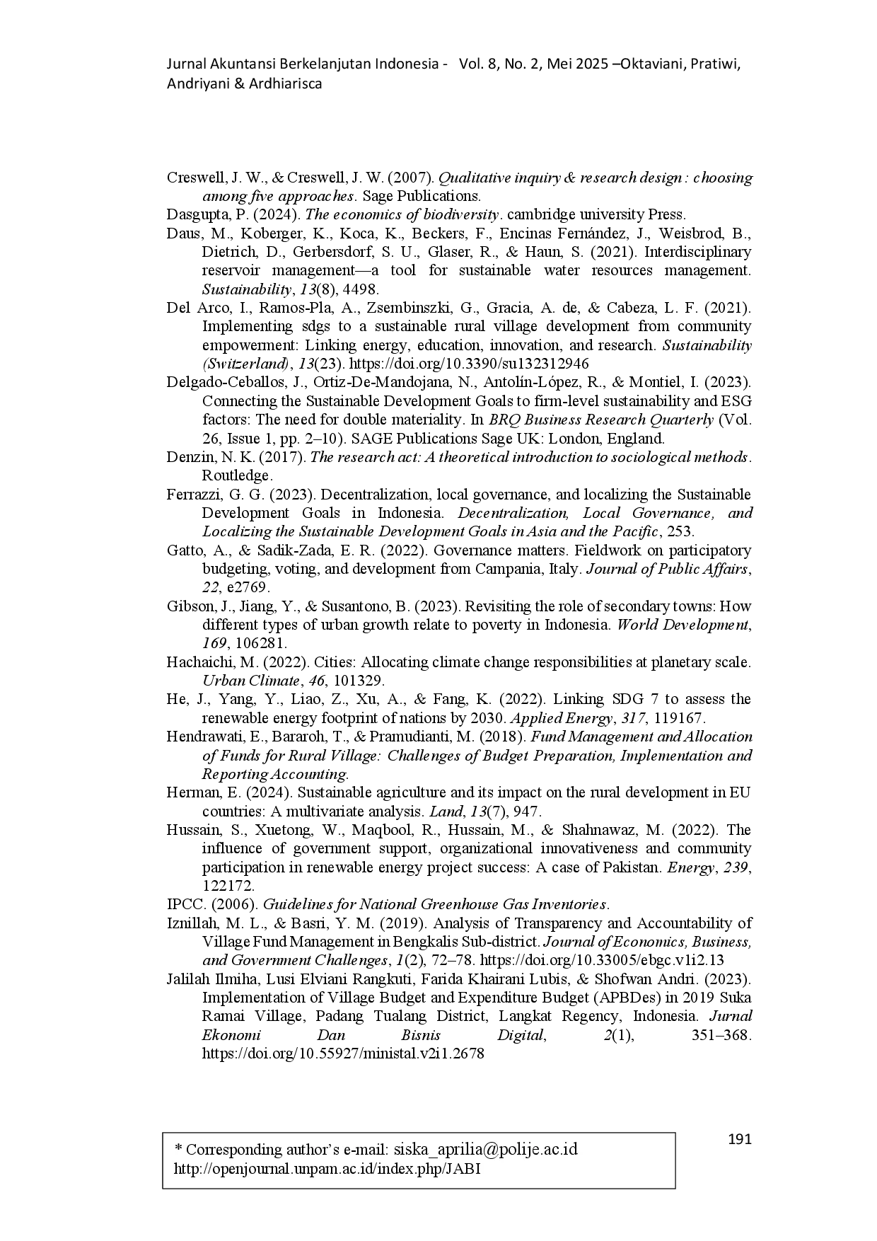 juris Nurturing Roses and Urban Dreams by Utilizing Village Budgets for Sustainable Growth in Karangpring and Jubung