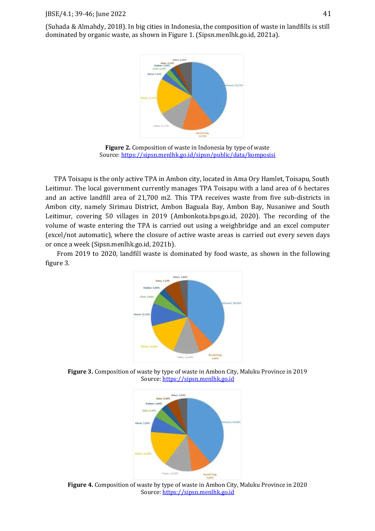 JURIS The Effect of The Covid 19 Pandemic on The Amount of Waste at The Toisapu Final Processing Site TPA Ambon City Maluku Province