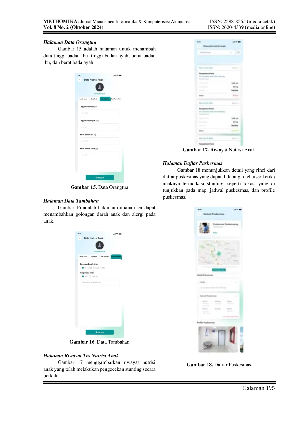 JURIS Perancangan Ui Ux Aplikasi Mobile Untuk Pencegahan Stunting Pada Anak Di Indonesia Menggunakan Metode Design Thinking