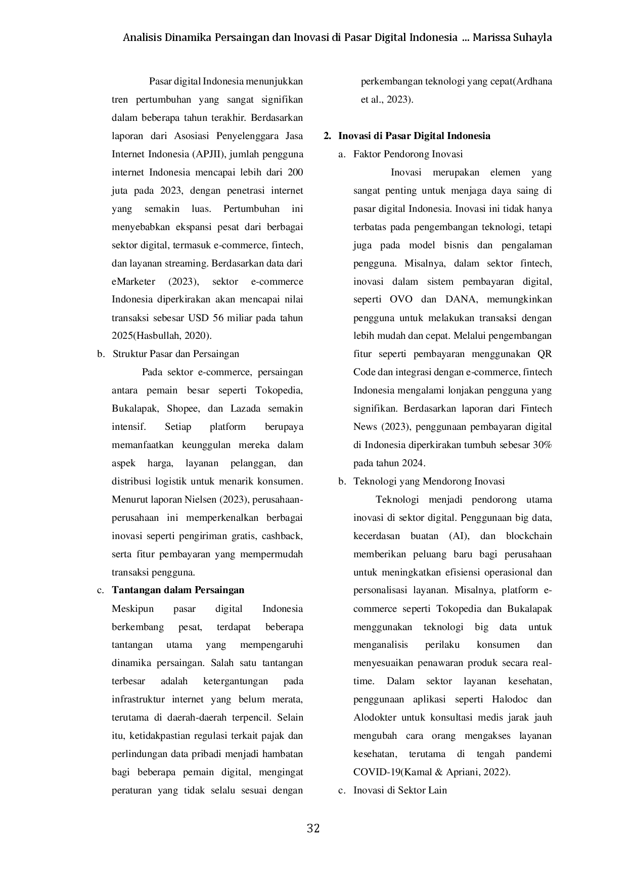 juris Analisis Dinamika Persaingan dan Inovasi di Pasar Digital Indonesia