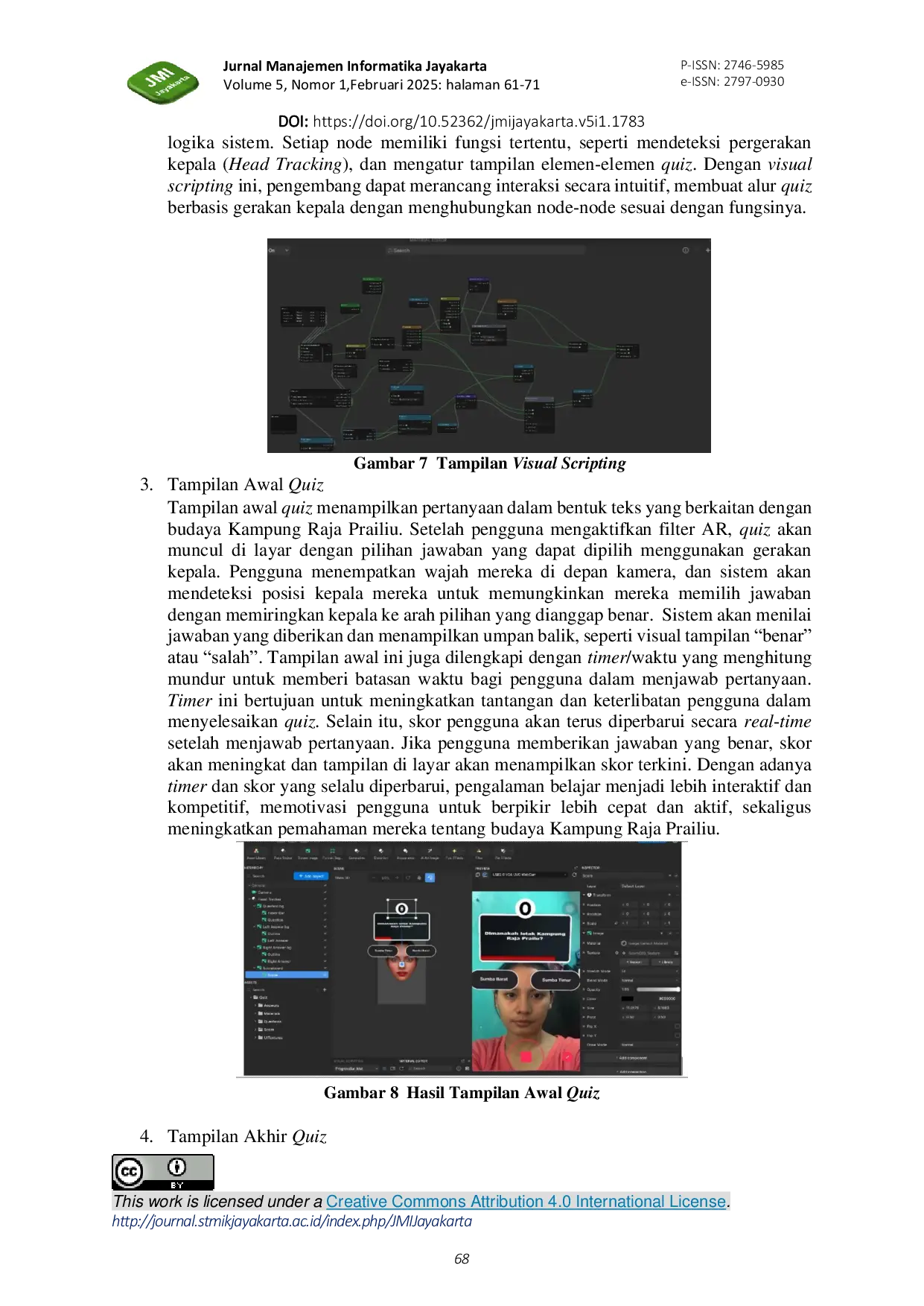 JURIS Media Pembelajaran Kampung Raja Prailiu Kabupaten Sumba Timur Berbasis Augmented Reality