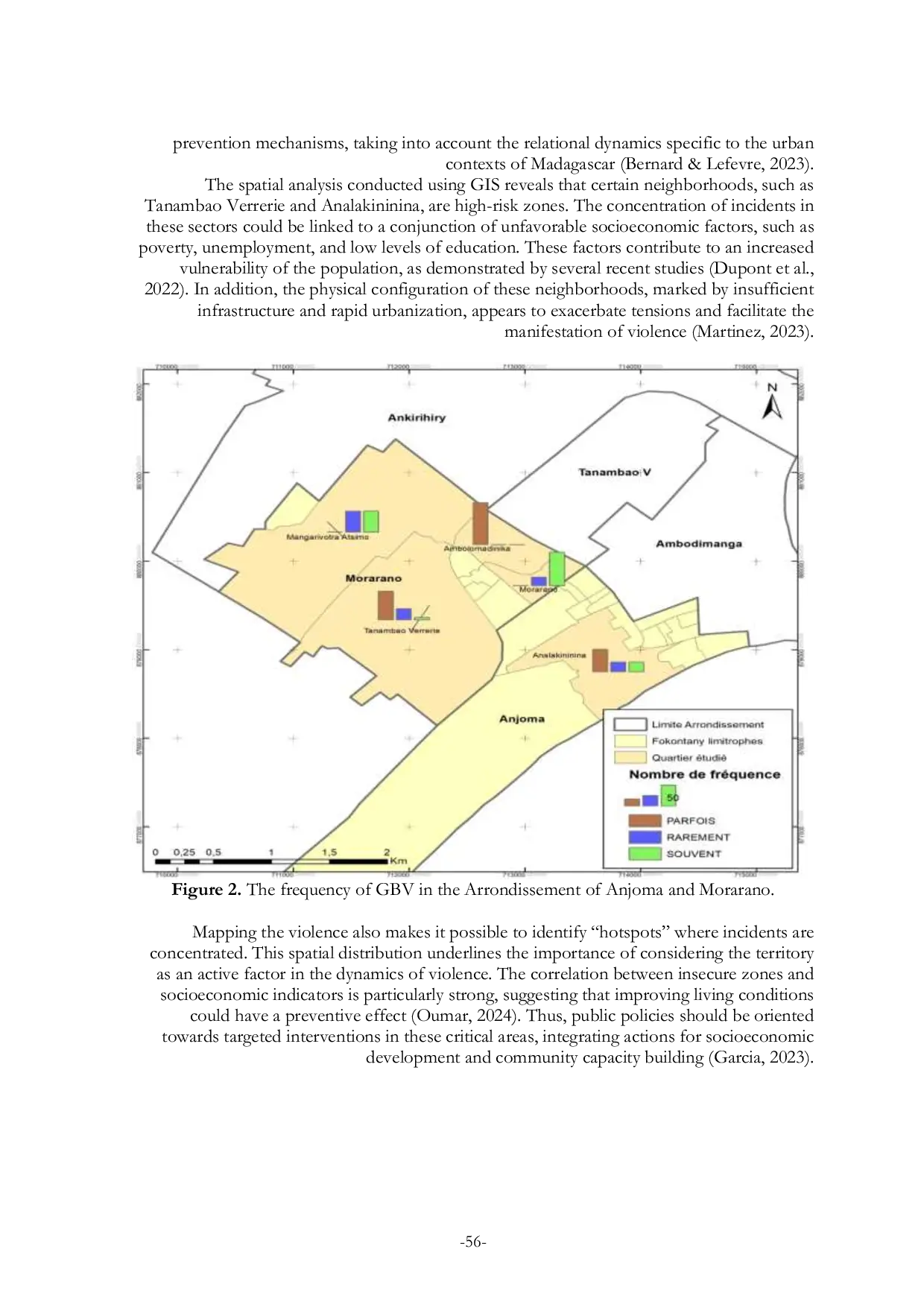 JURIS Spatial Analysis of Gender Based Violence in Morarano Toamasina District Madagascar
