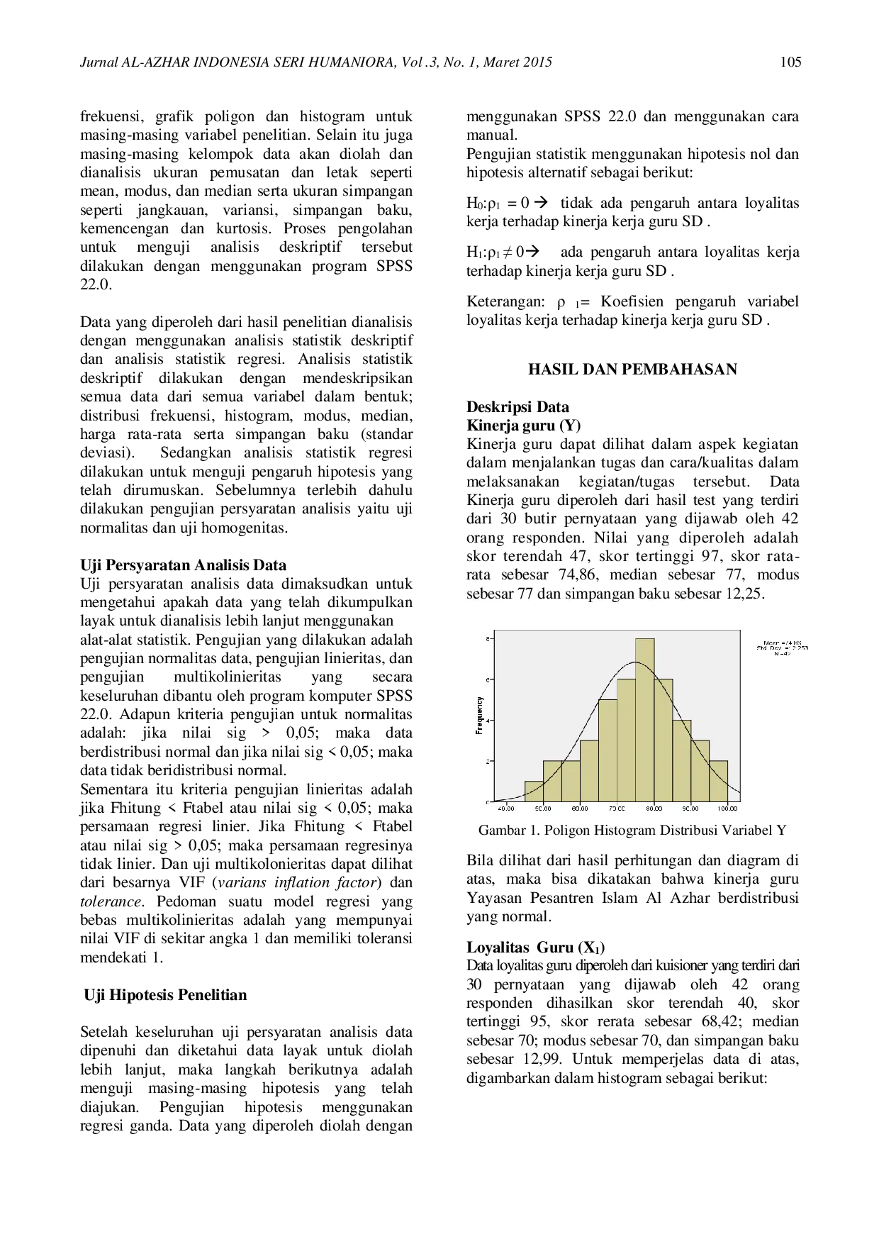 JURIS Pengaruh Loyalitas Terhadap Kinerja Guru SD Awal