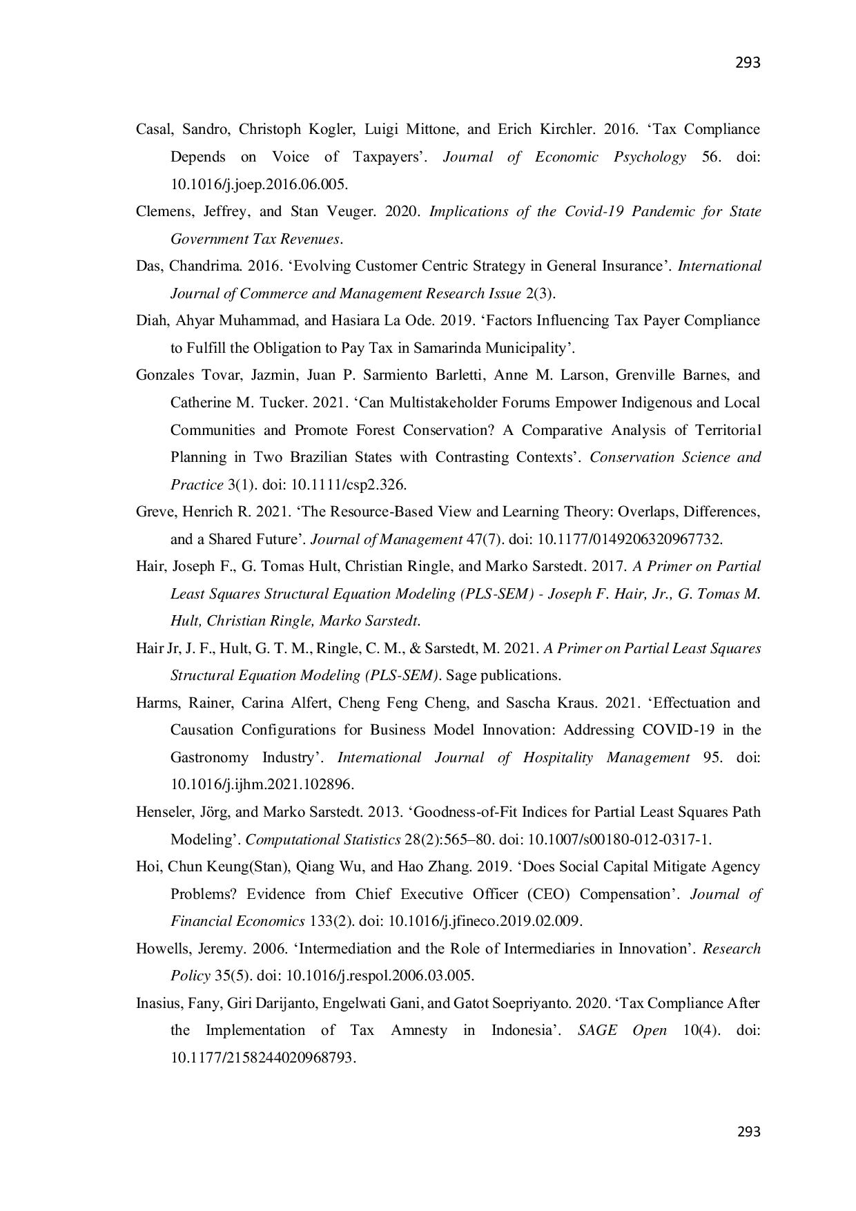 JURIS Innovation Synergy Social Capital and Society Participation in Creating Taxpayer Compliance