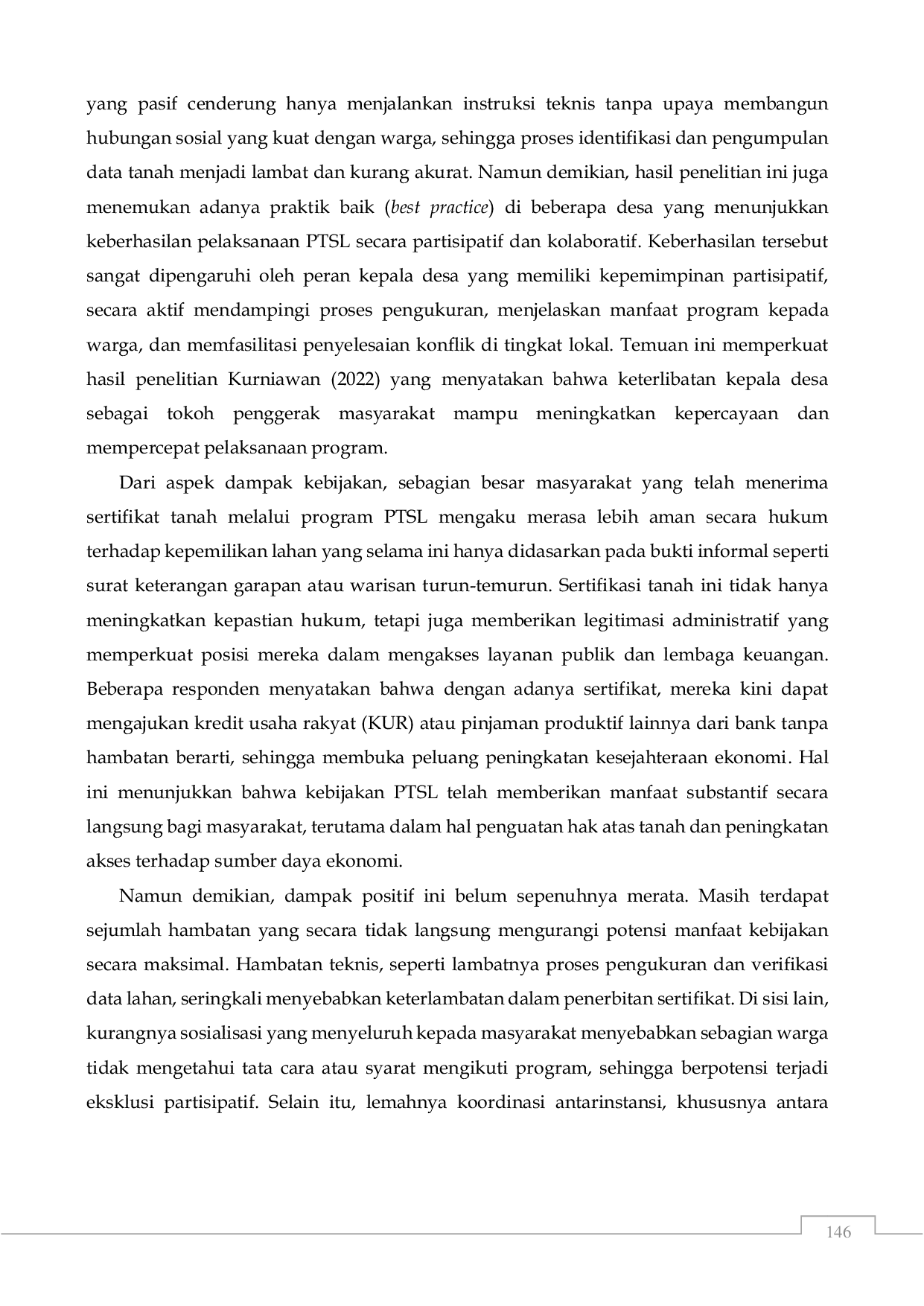 JURIS Efectivitas Kebijakan Percepatan Sertifikasi Tanah Melalui Program Pendaftaran Tanah Sistematis Lengkap Ptsl Di Kabupaten Takalar