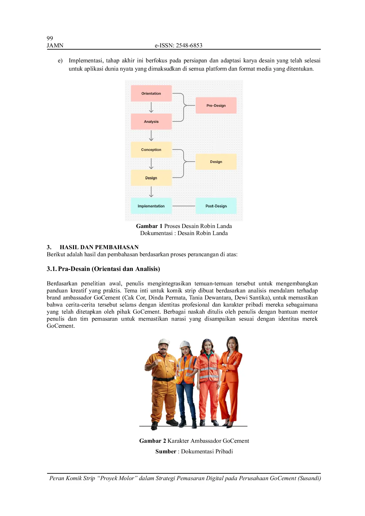 JURIS The Role of Comic Strip Proyek Molor in Digital Marketing Strategy at GoCement Company