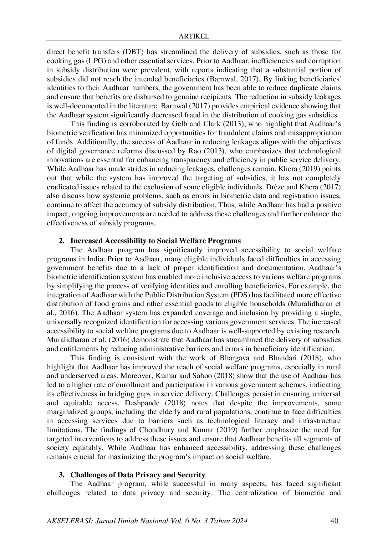 JURIS The Impact Of Digital Governance Reforms On Public Service Delivery In India A Case Study Of Aadhaar