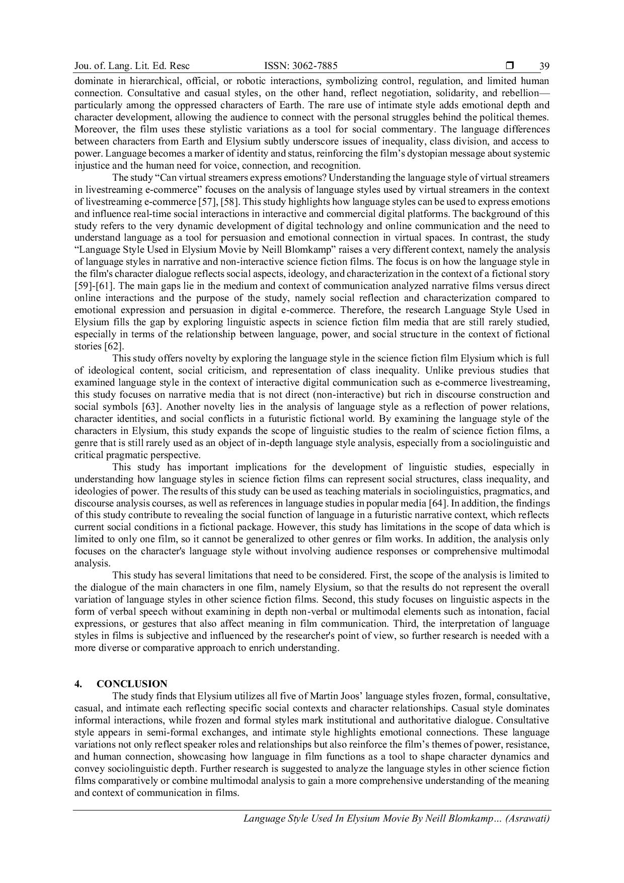 JURIS Language Style Used In Elysium Movie By Neill Blomkamp