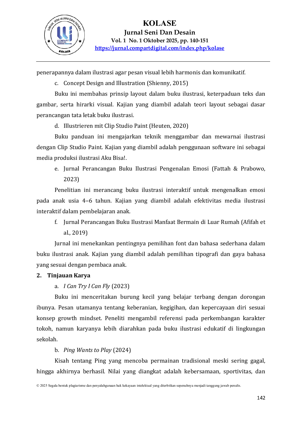 JURIS Perancangan Buku Ilustrasi Berjudul Aku Bisa Sebagai Media Edukasi Konsep Growth Mindset Pada Anak