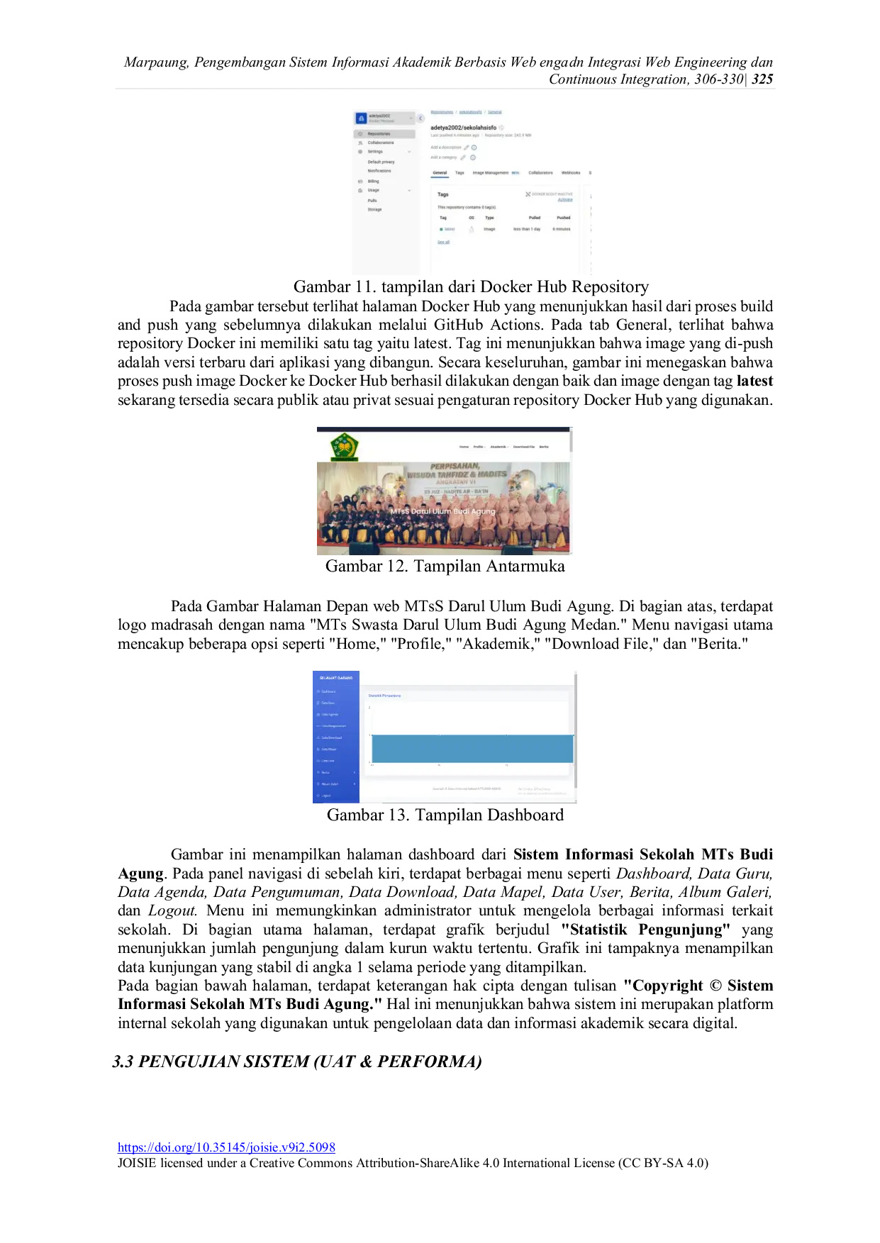 JURIS PENGEMBANGAN SISTEM INFORMASI AKADEMIK BERBASIS WEB DENGAN INTEGRASI WEB ENGINEERING DAN CONTINUOUS INTEGRATION
