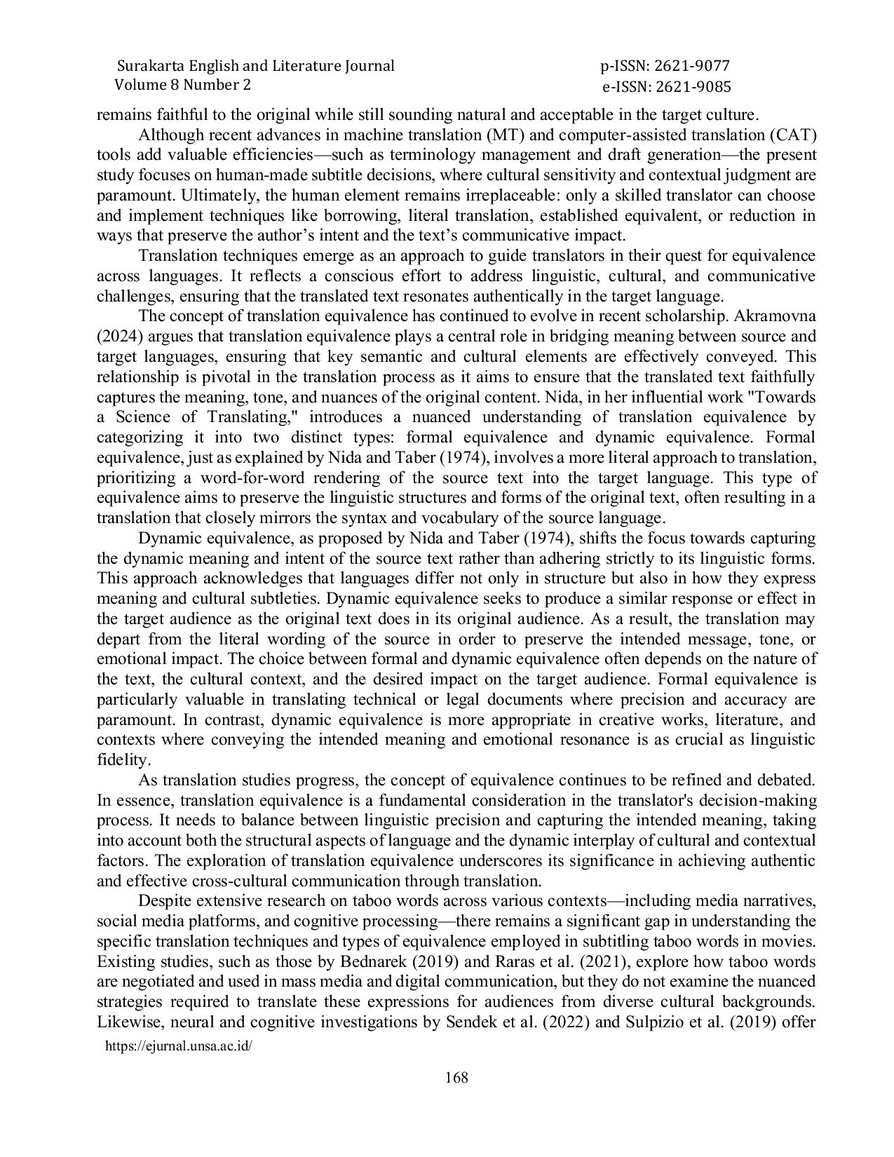 JURIS Techniques and Equivalence of Translating Taboo Words in The Wolf of Wall Street Movie