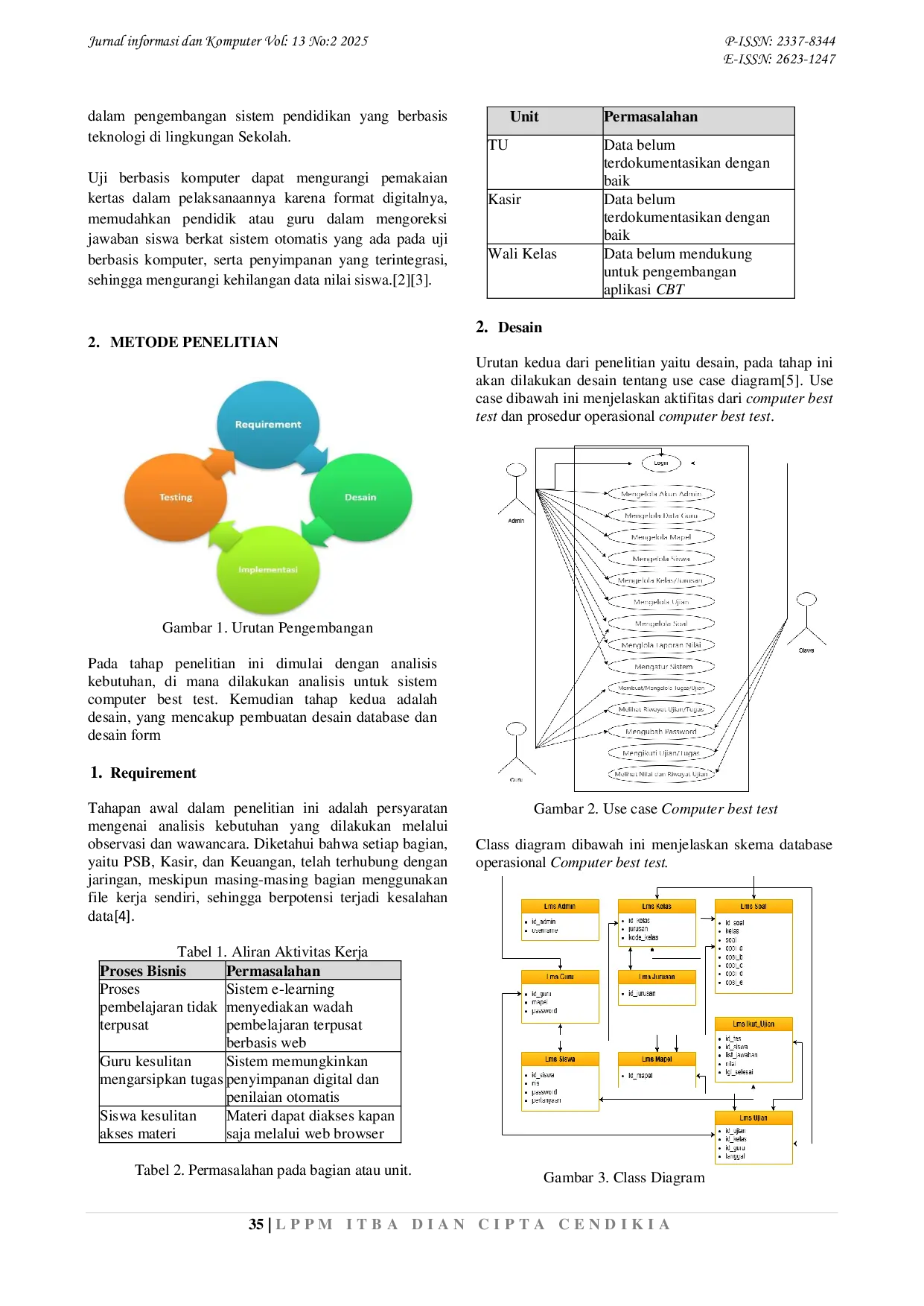 JURIS Sistem Informasi E Learning Berbasis Web Pada Sekolah