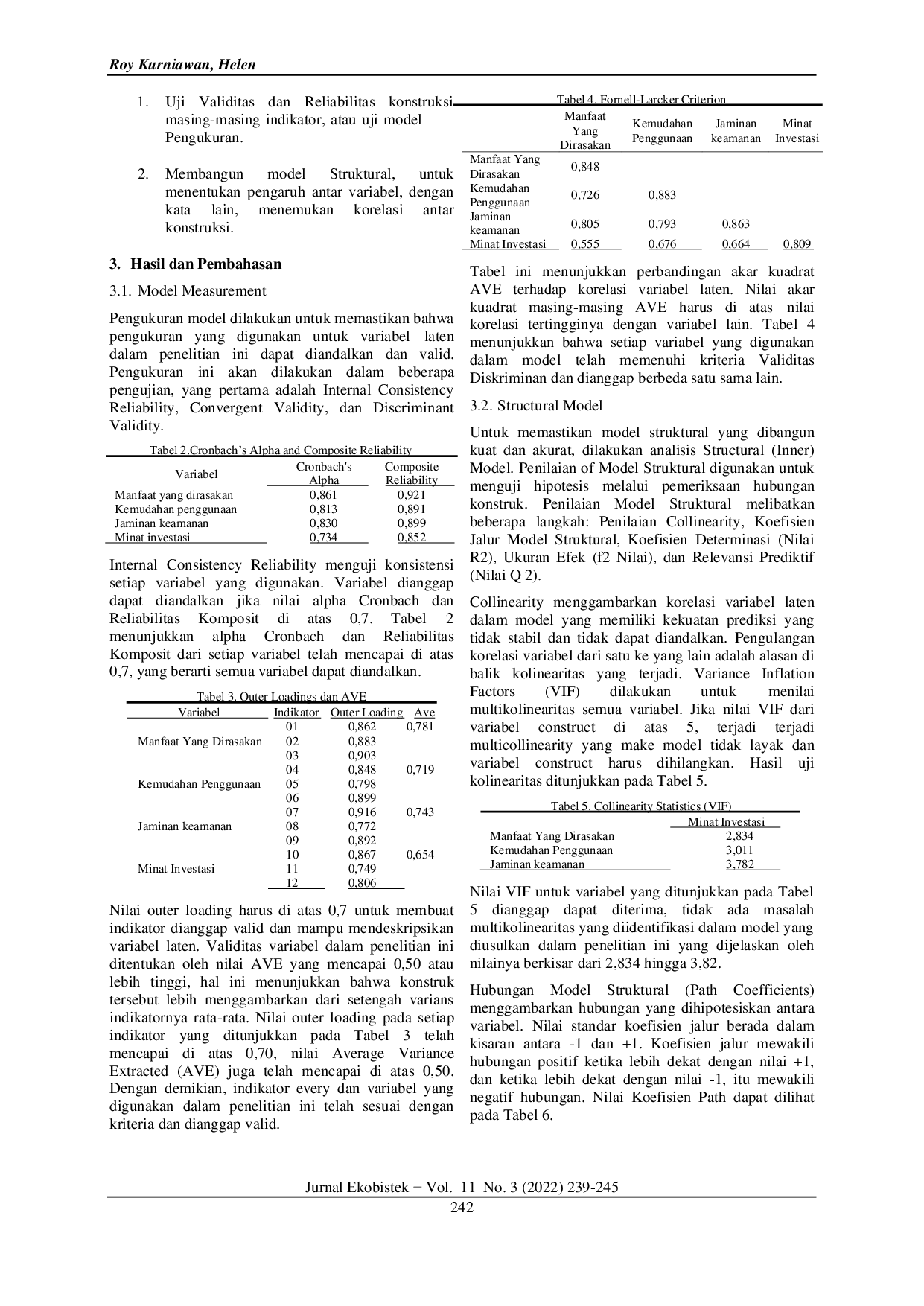 JURIS Faktor yang Mempengaruhi Minat Investasi pada Financial Technology Platform