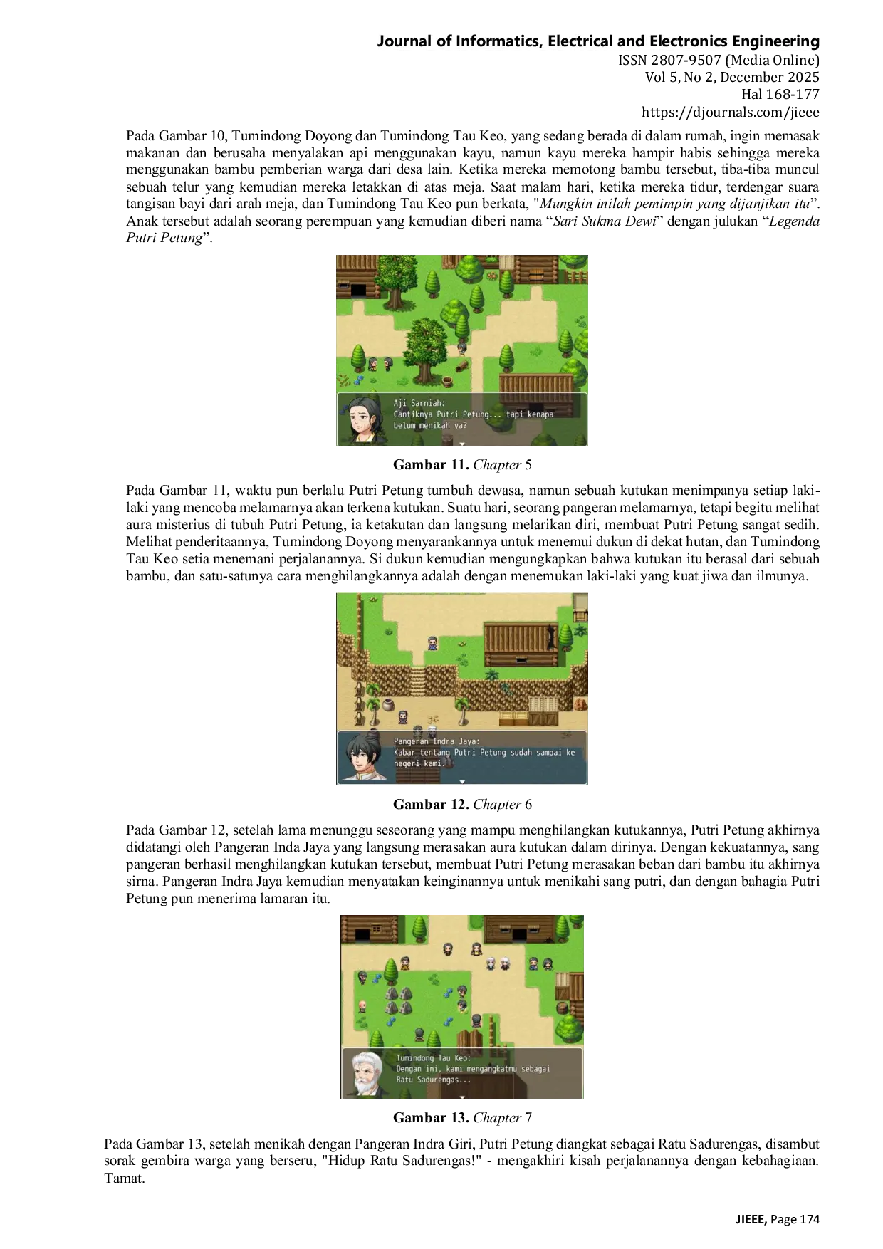 JURIS Rancangan Game RPG Legenda Putri Petung Menggunakan RPG Maker MV