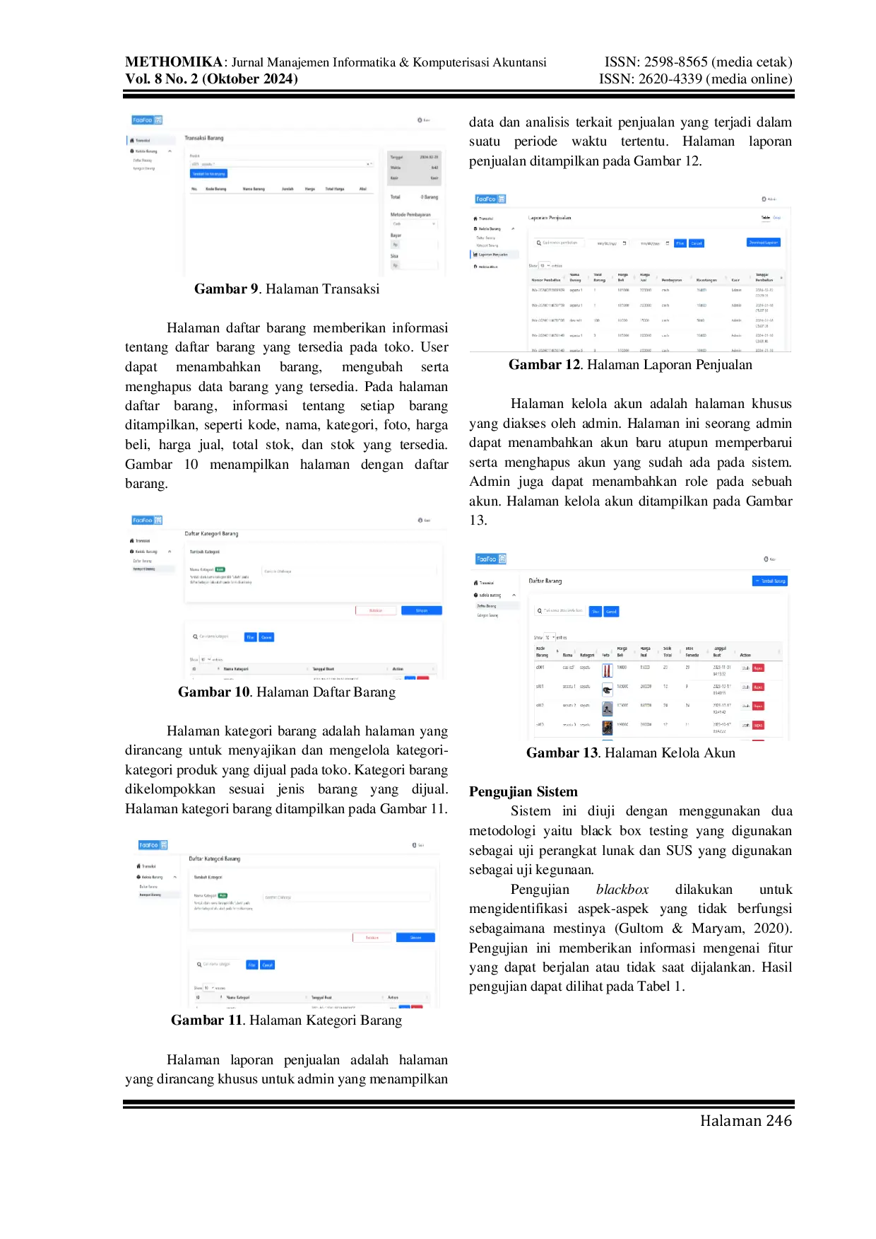 JURIS PENGEMBANGAN SISTEM POINT OF SALE BERBASIS WEB PADA TOKO FAAFOO MENGGUNAKAN FRAMEWORK LARAVEL