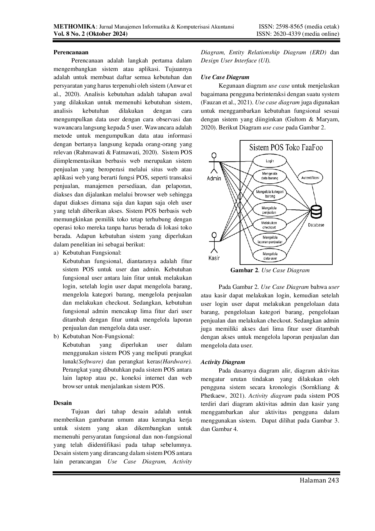 JURIS PENGEMBANGAN SISTEM POINT OF SALE BERBASIS WEB PADA TOKO FAAFOO MENGGUNAKAN FRAMEWORK LARAVEL