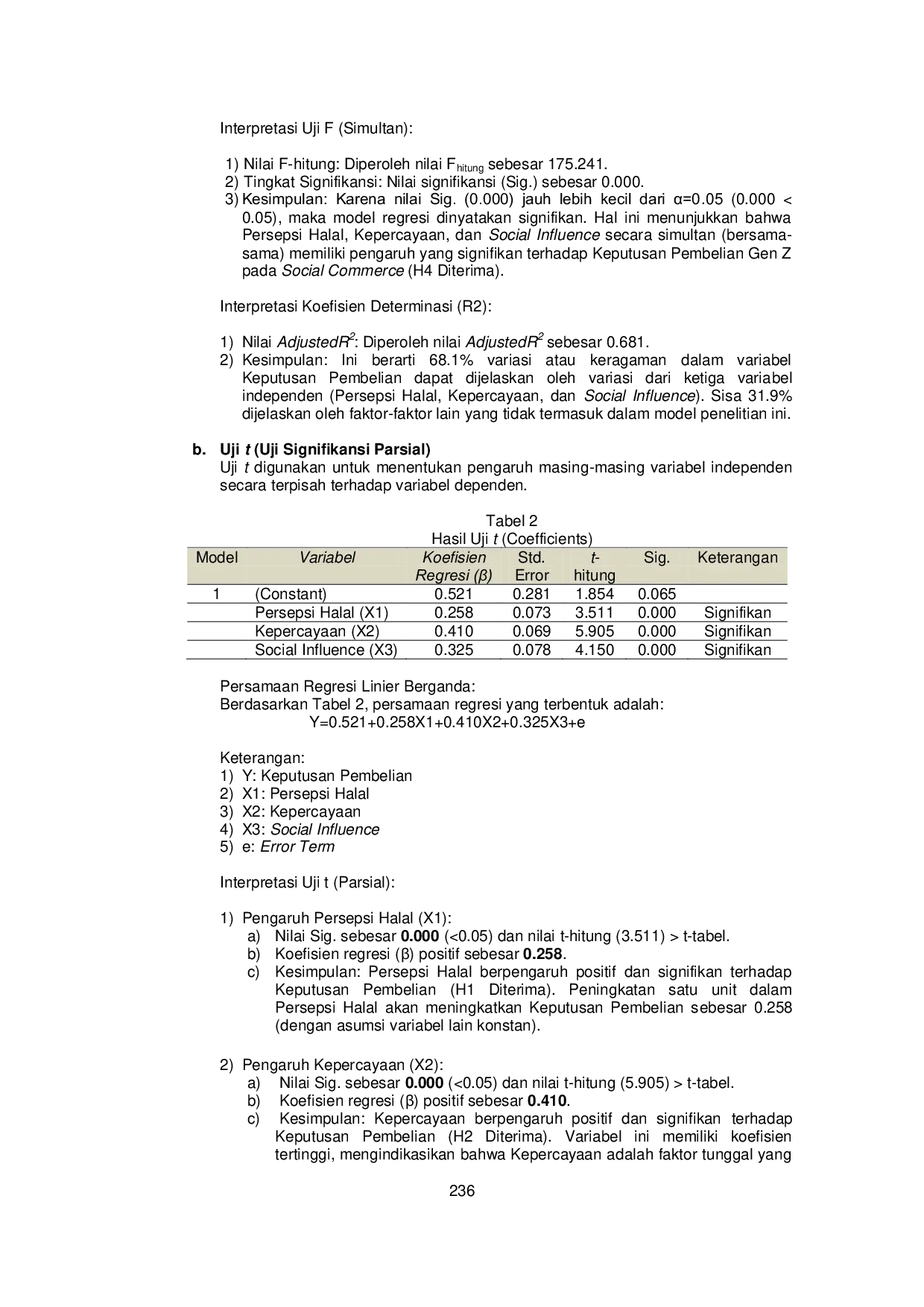JURIS The Influence of Halal Perception Trust and Social Influence on Gen Z Purchasing Decisions in Social Commerce