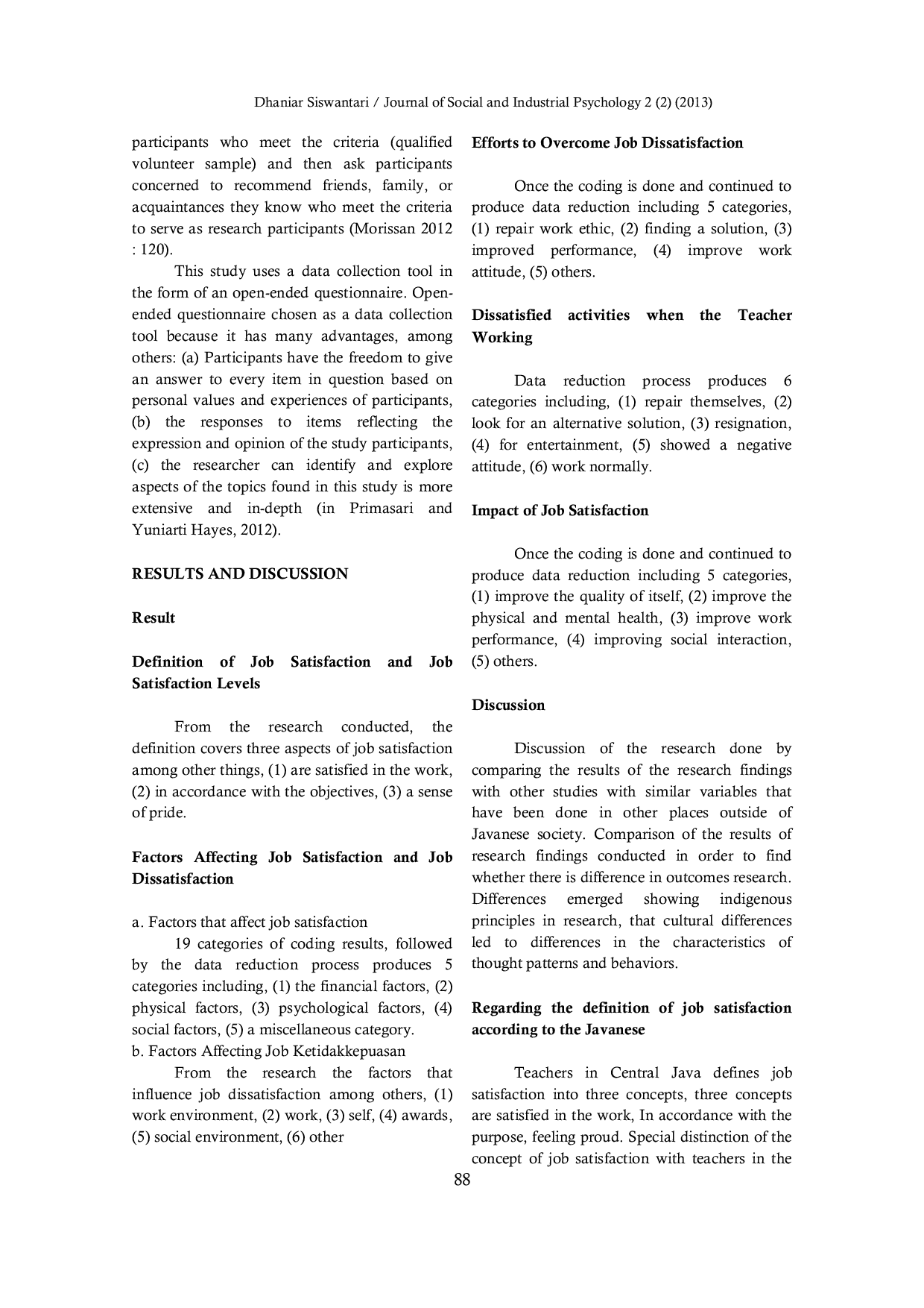 JURIS Teamwork Studi Indigenous Pada Karyawan PNS Dan Swasta Bersuku Jawa