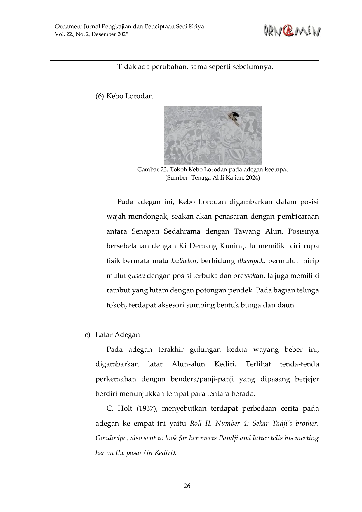 JURIS Kajian Visual Wayang Beber Koleksi Museum Wayang Banyumas