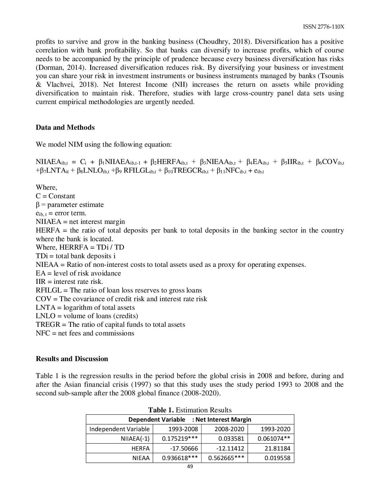 JURIS Diversification of Bank Profitability and Bankruptcy Risk in ASIA