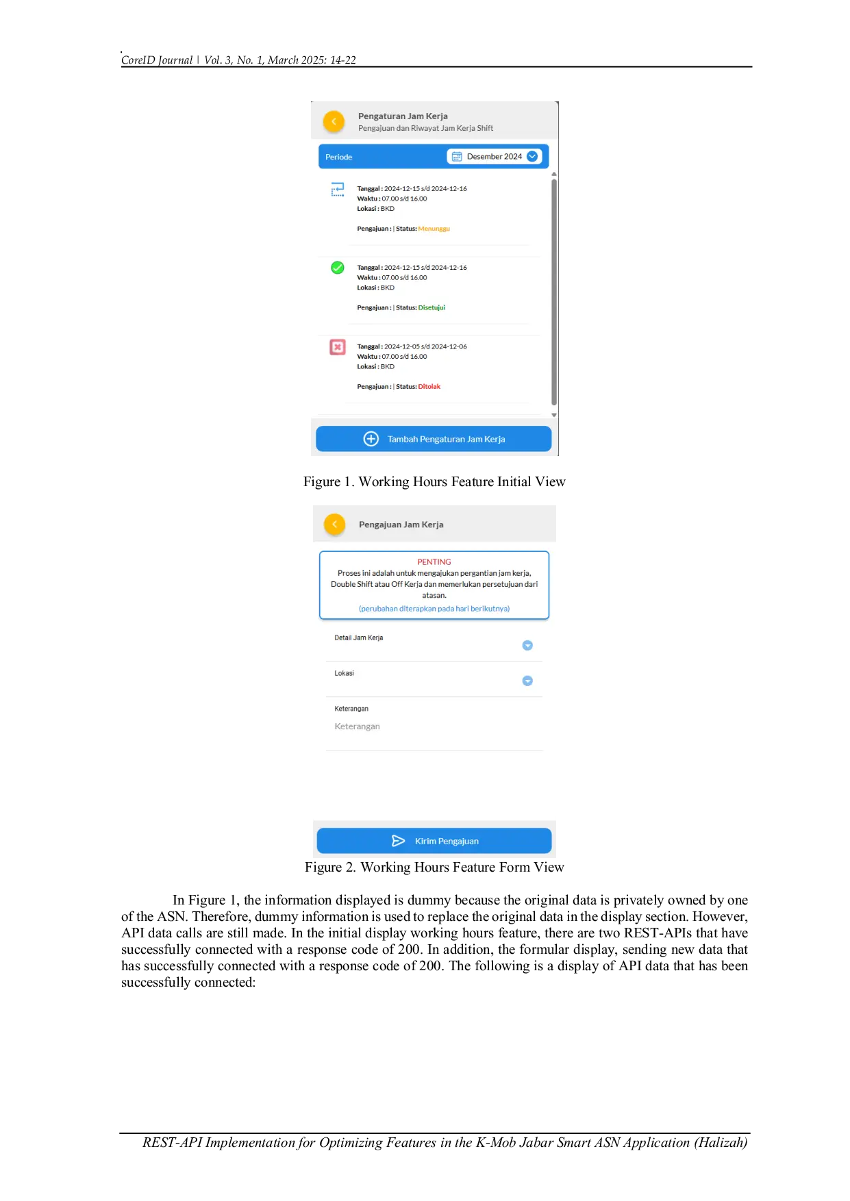 JURIS REST API Implementation for Optimizing Features in the K Mob Jabar Smart ASN Application