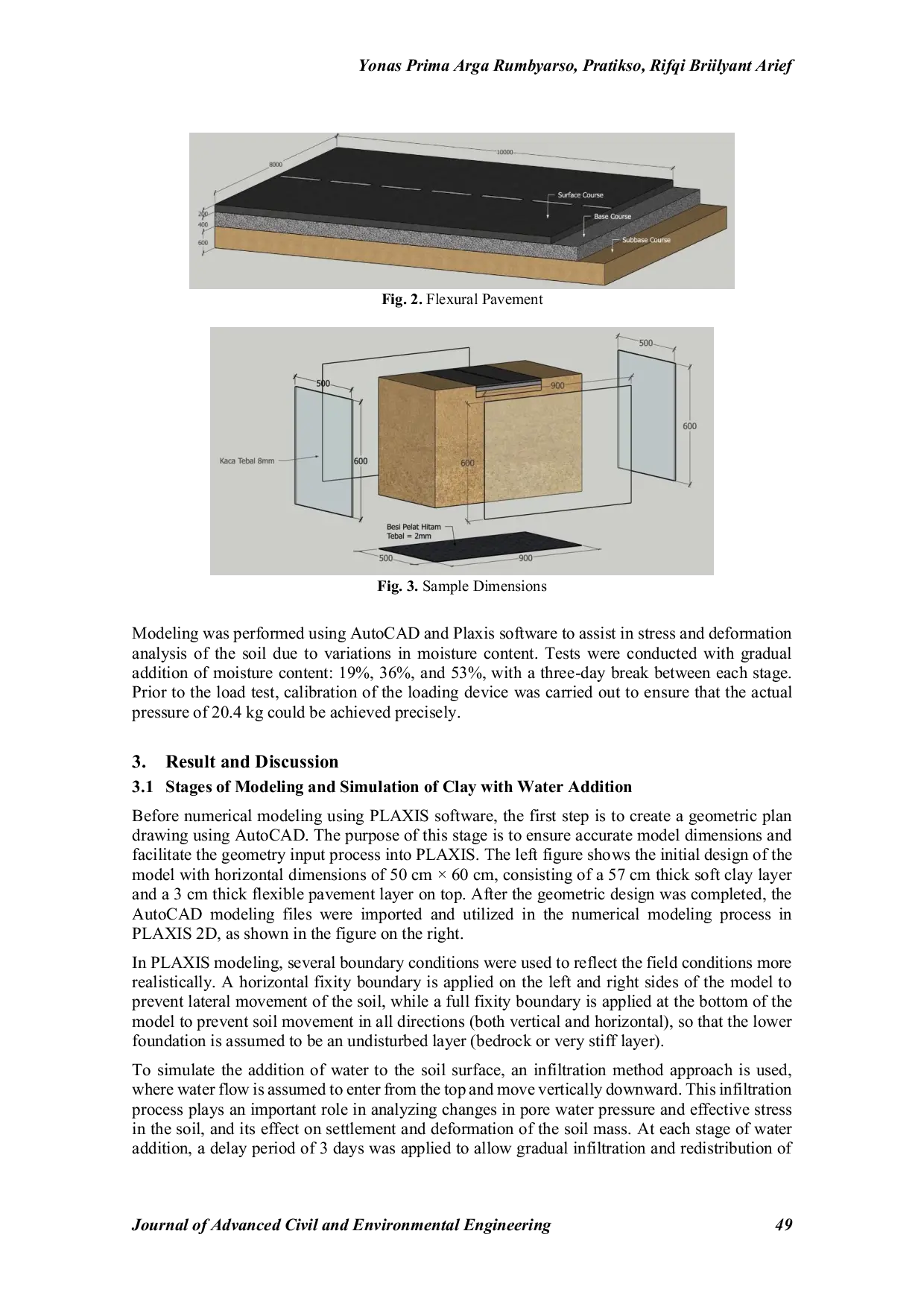 JURIS Modeling Studi Of Flexural Pavement on Soft Soil Using Plaxis 2d Software