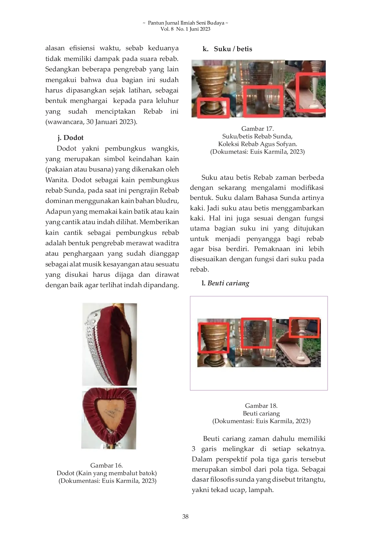 JURIS Makna Simbolik Bentuk Fisik Rupa Rebab Sunda