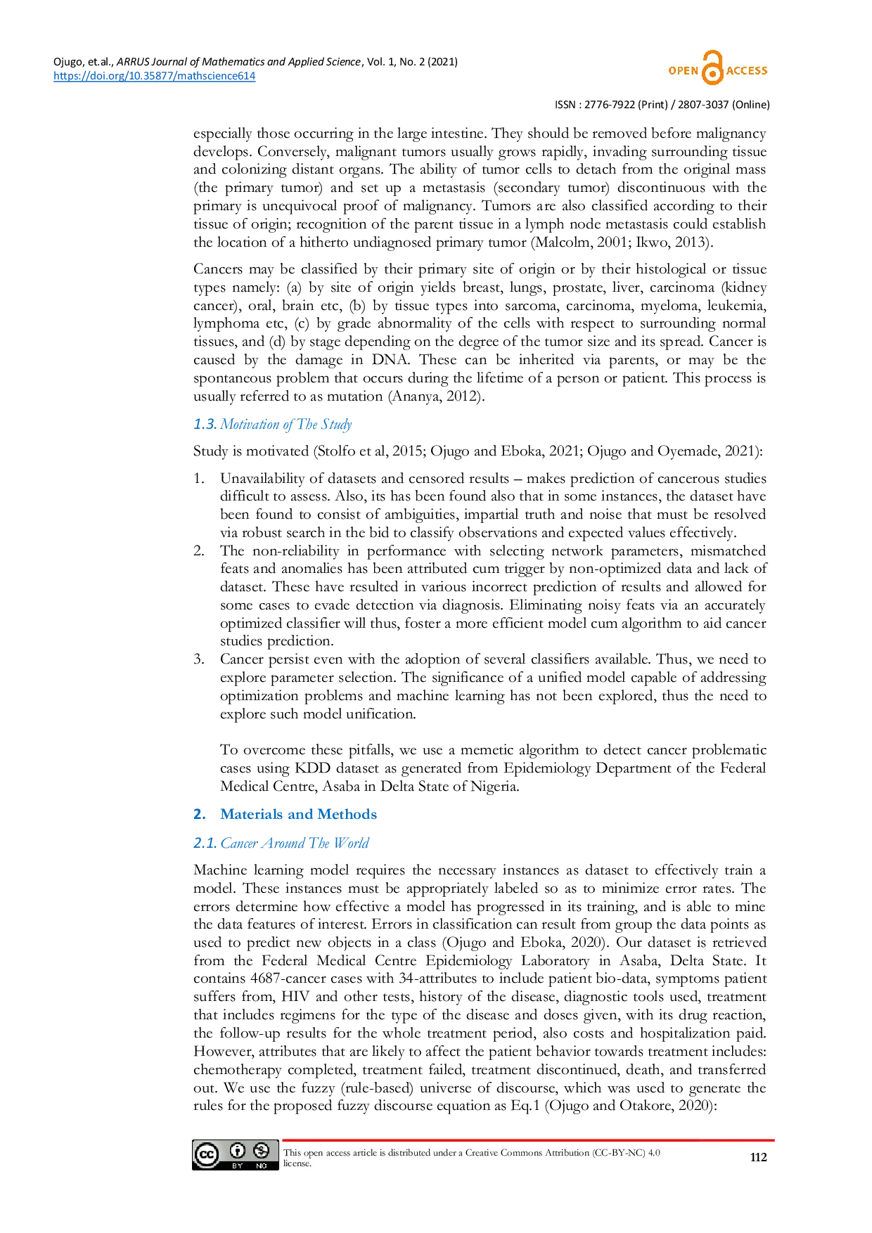 JURIS Empirical Evaluation for Intelligent Predictive Models in Prediction of Potential Cancer Problematic Cases In Nigeria